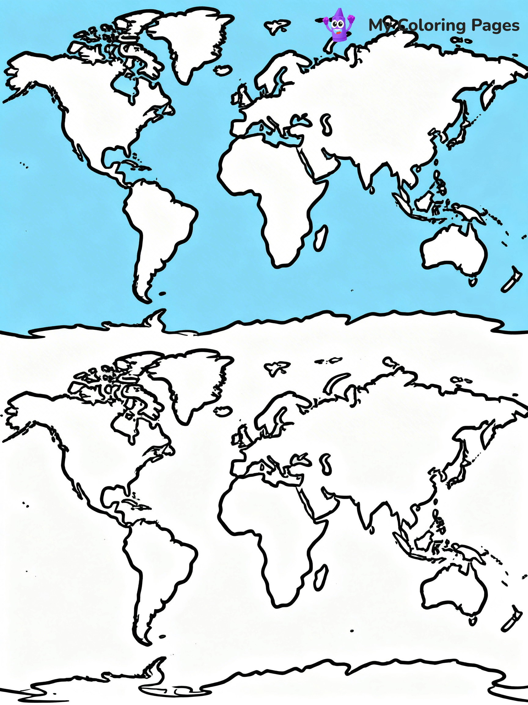 Map Coloring Pages - 29