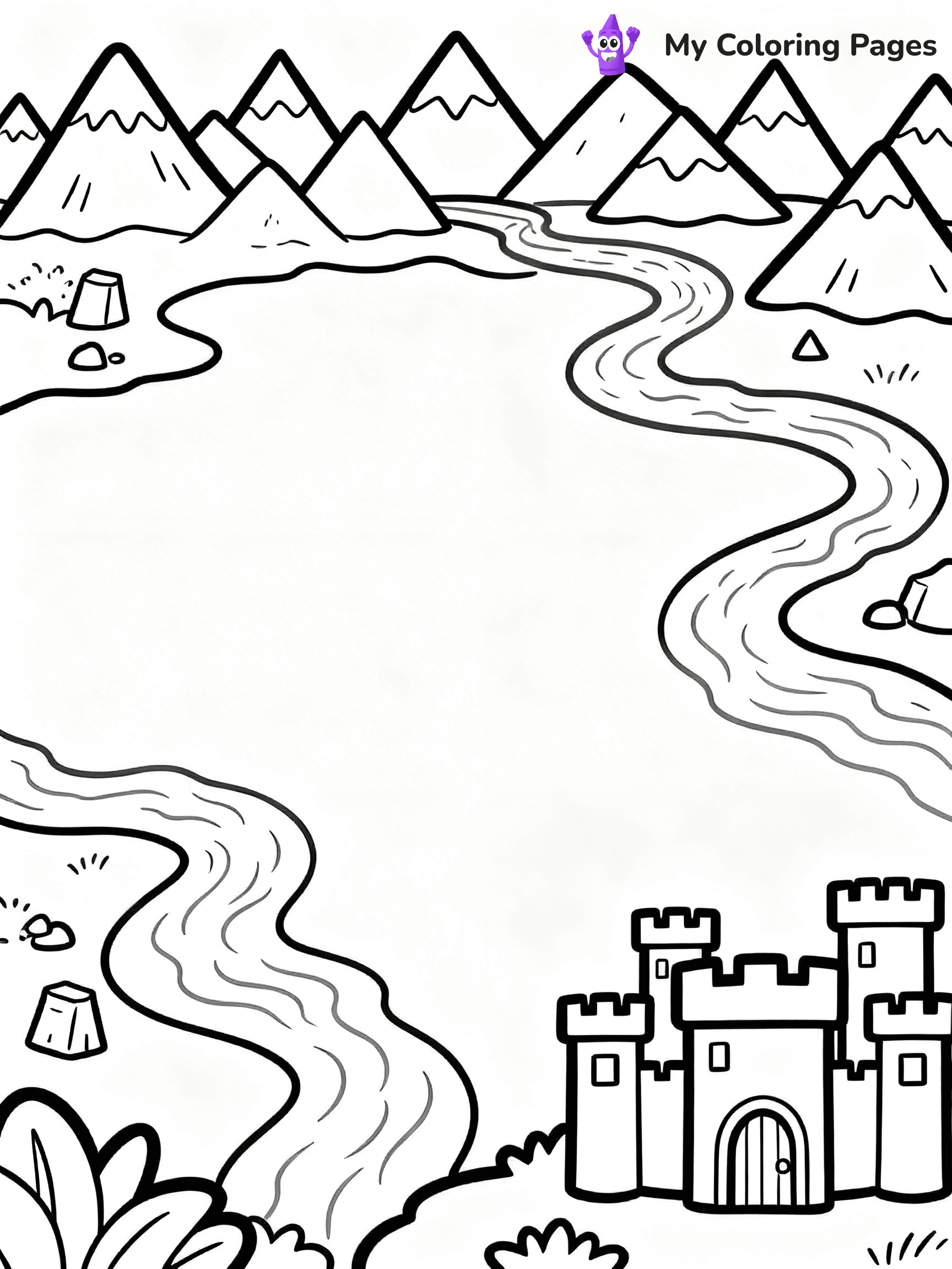 Map Coloring Pages - 28