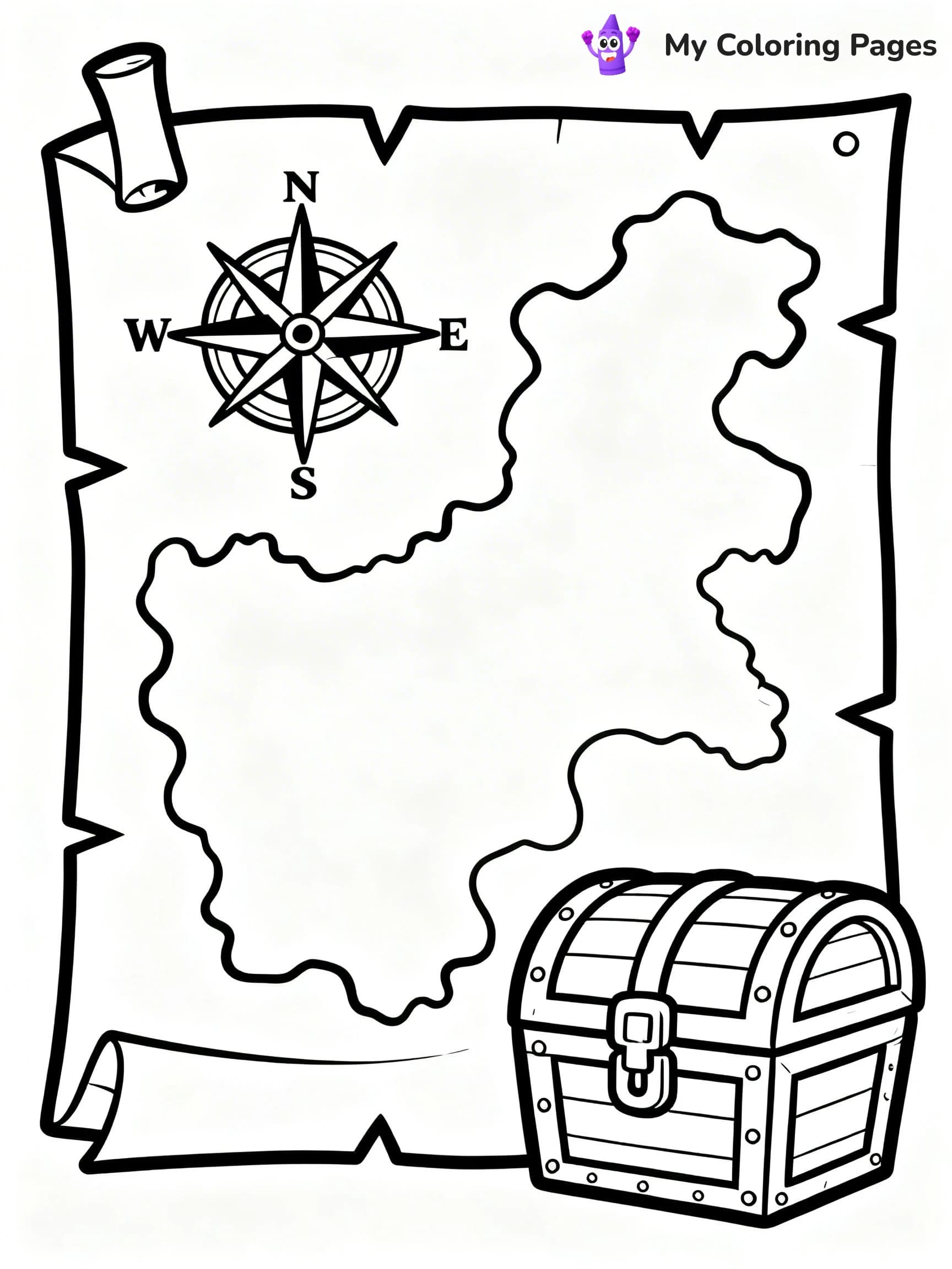 Map Coloring Pages - 22