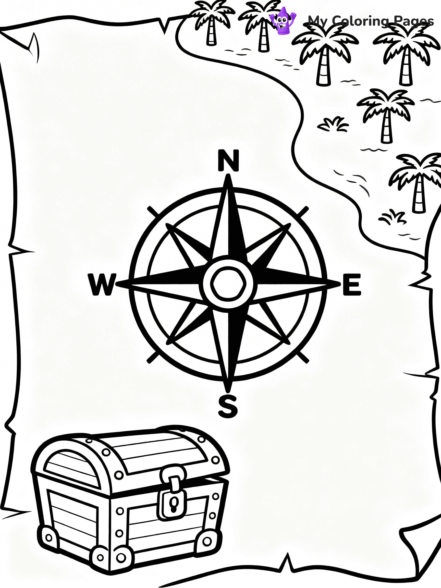 Map Coloring Pages - 21