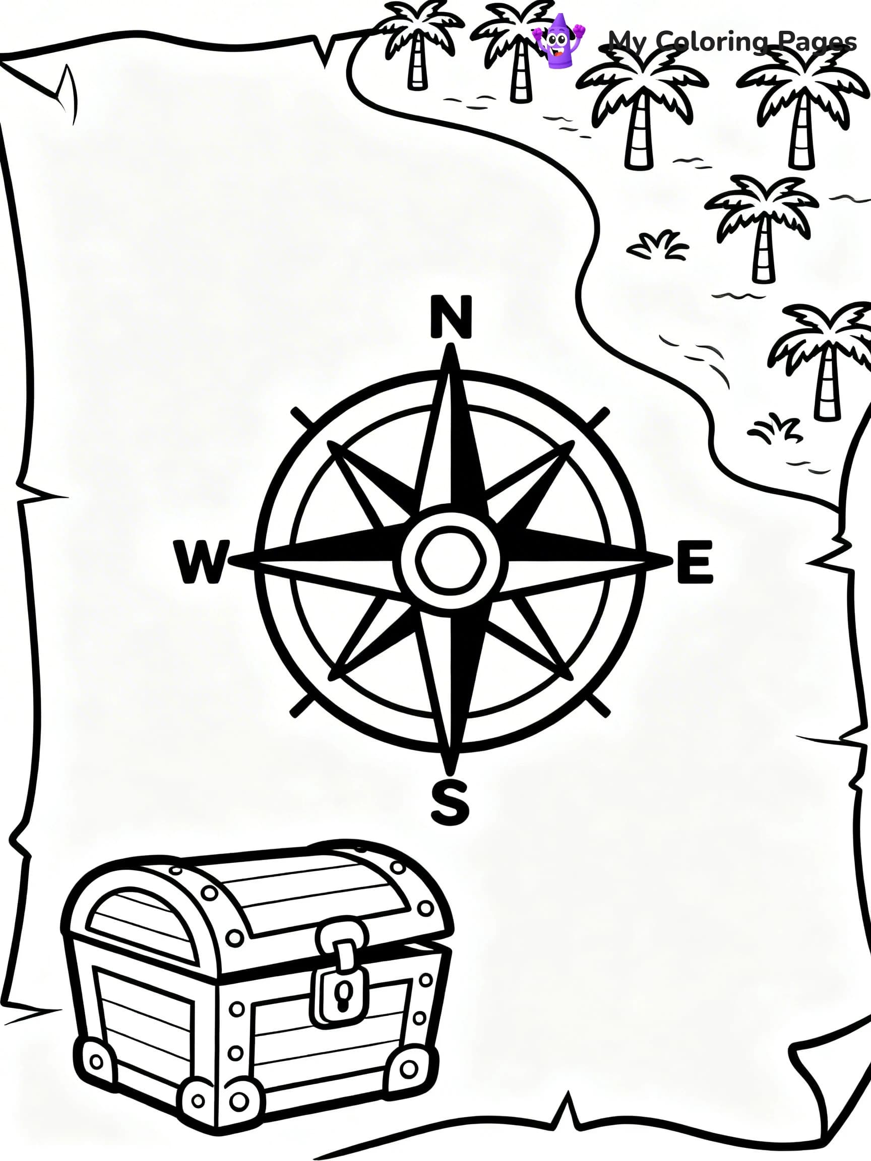 Map Coloring Pages - 21