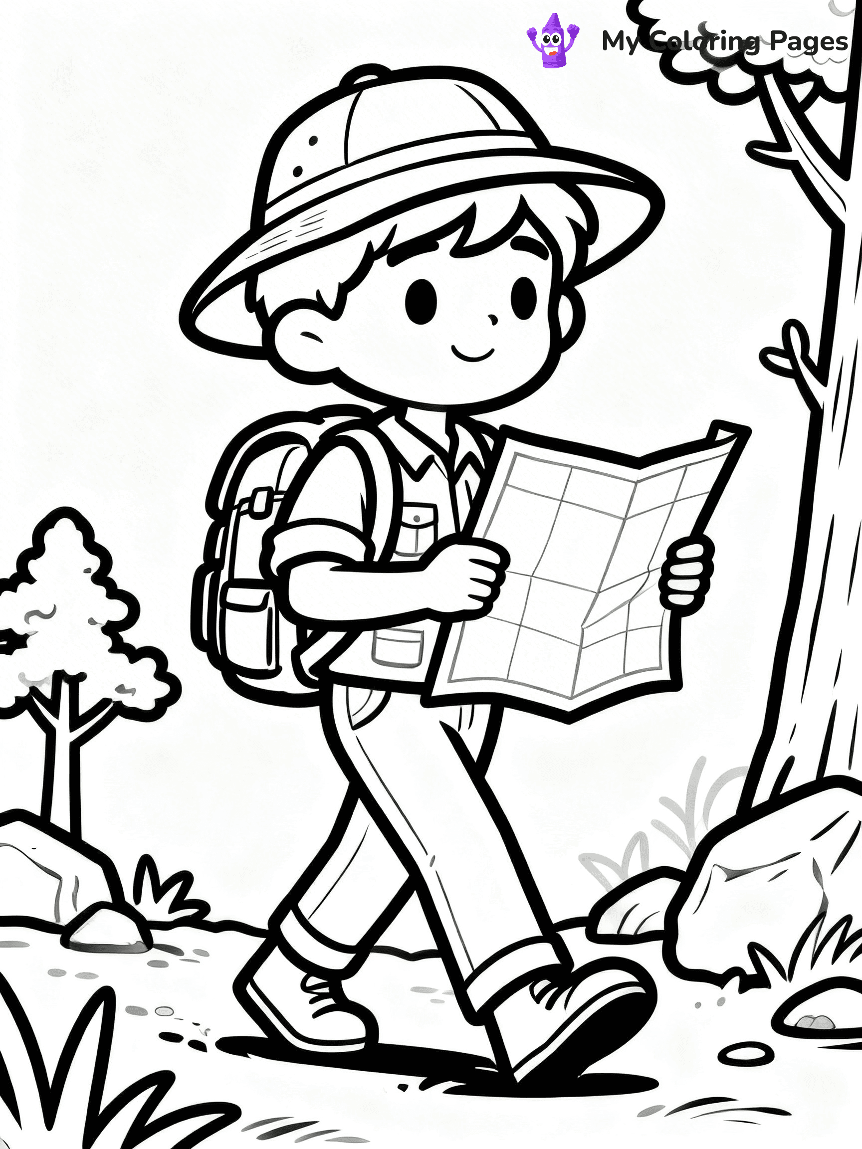 Map Coloring Pages - 15