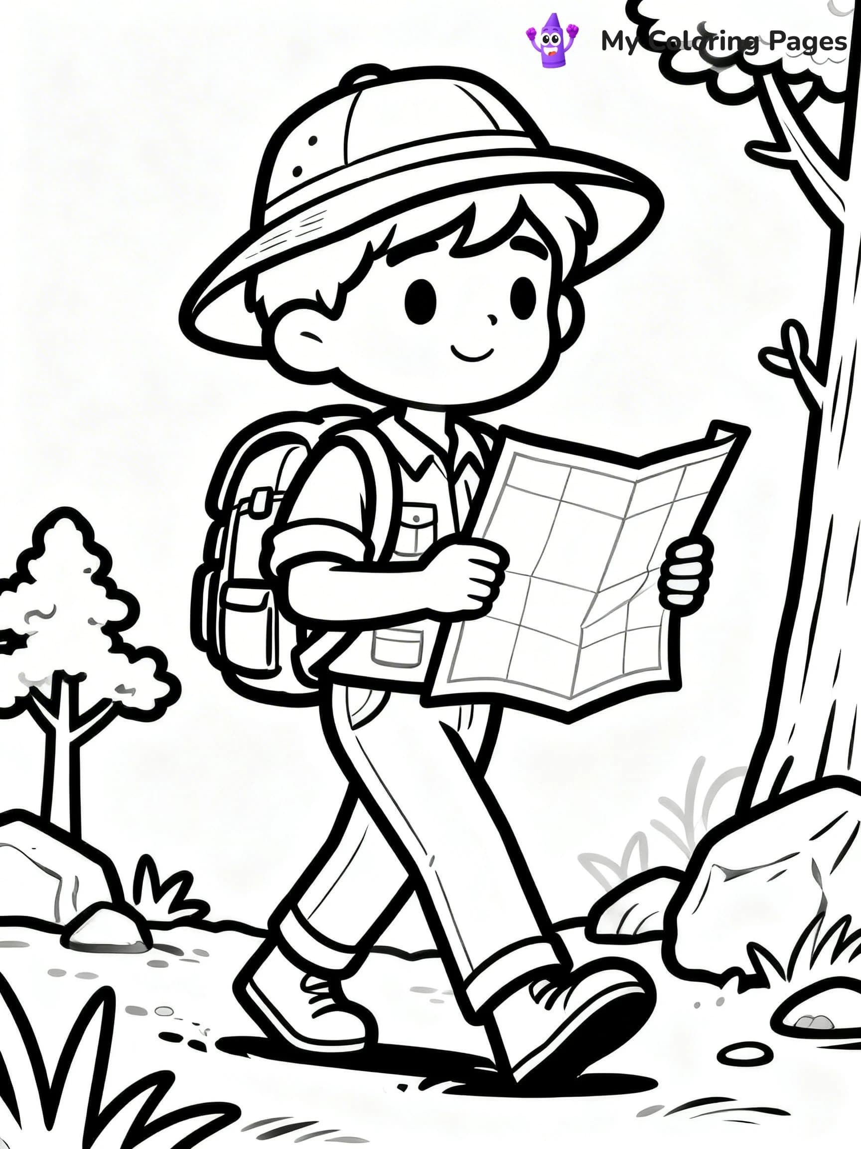 Map Coloring Pages - 15