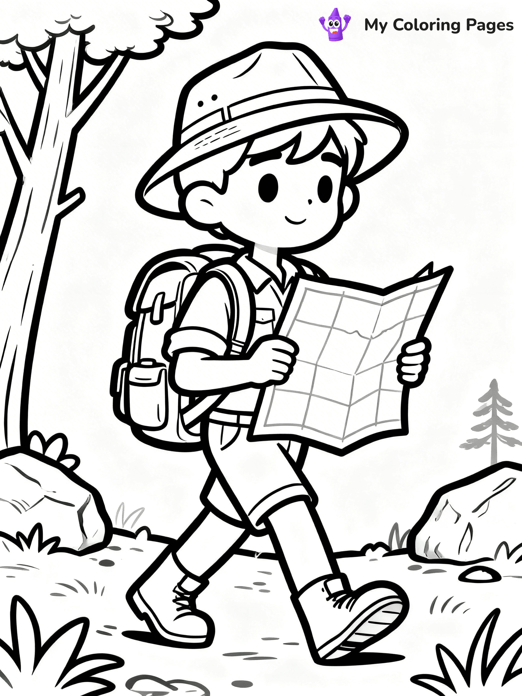 Map Coloring Pages - 14