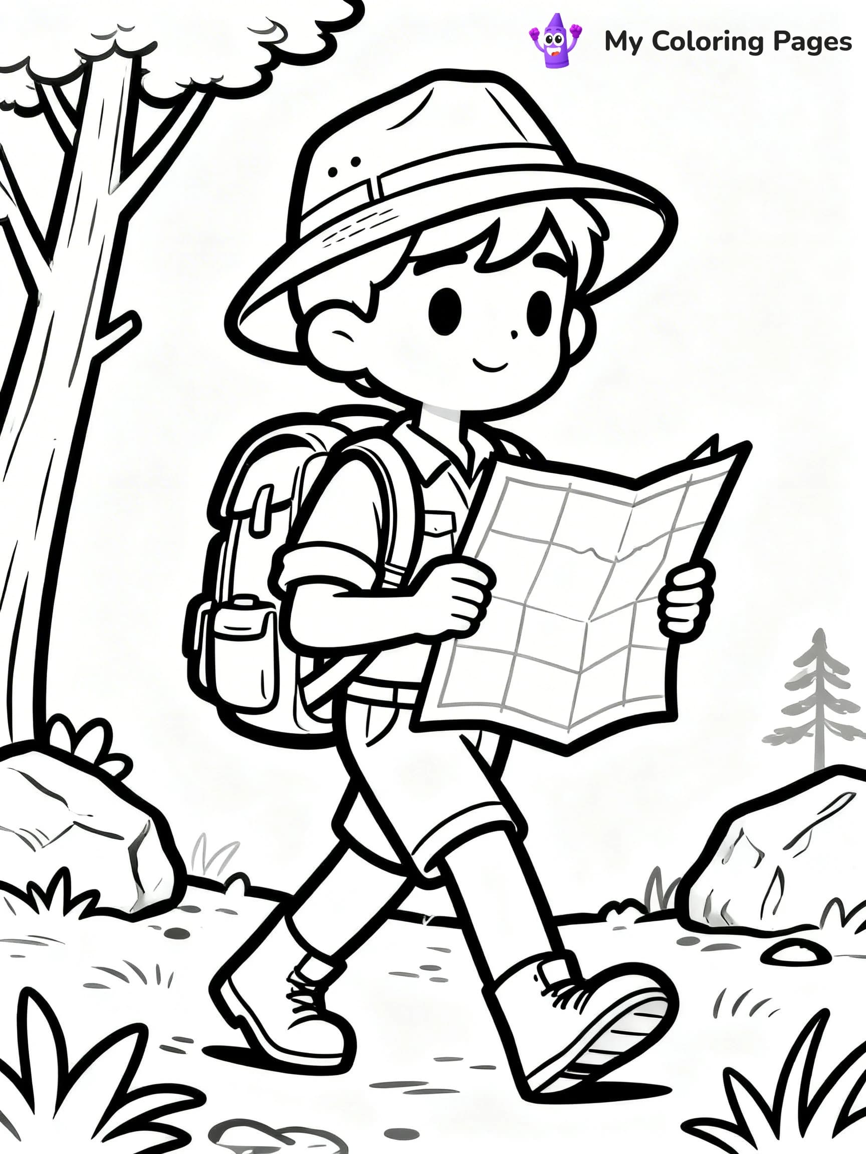 Map Coloring Pages - 14