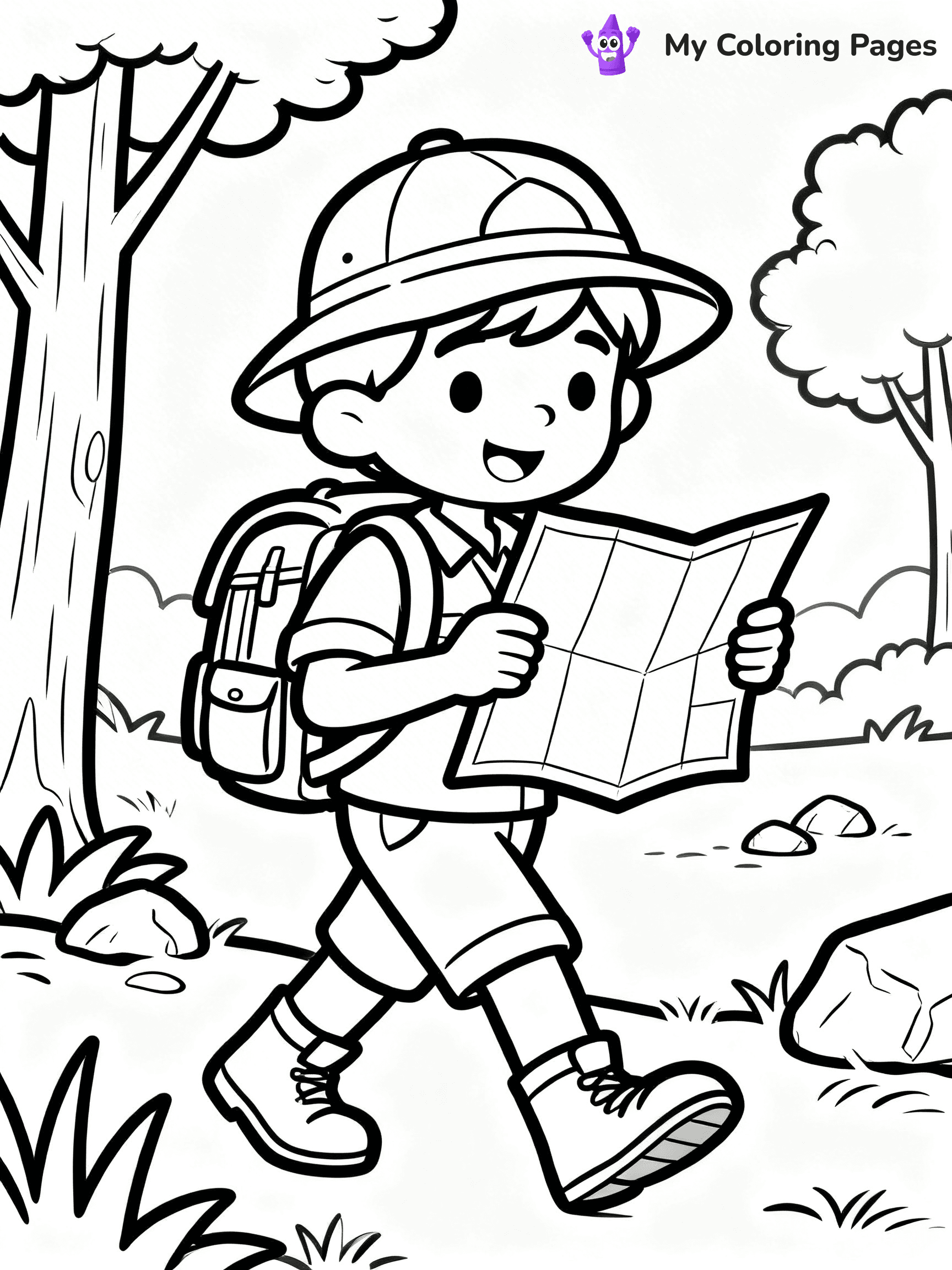 Map Coloring Pages - 13
