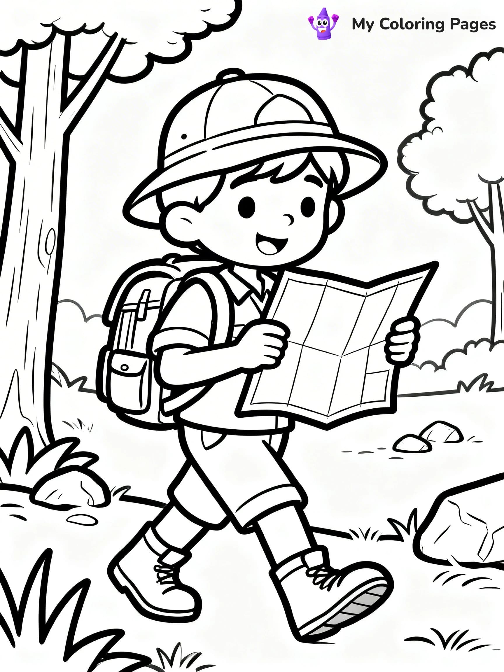 Map Coloring Pages - 13