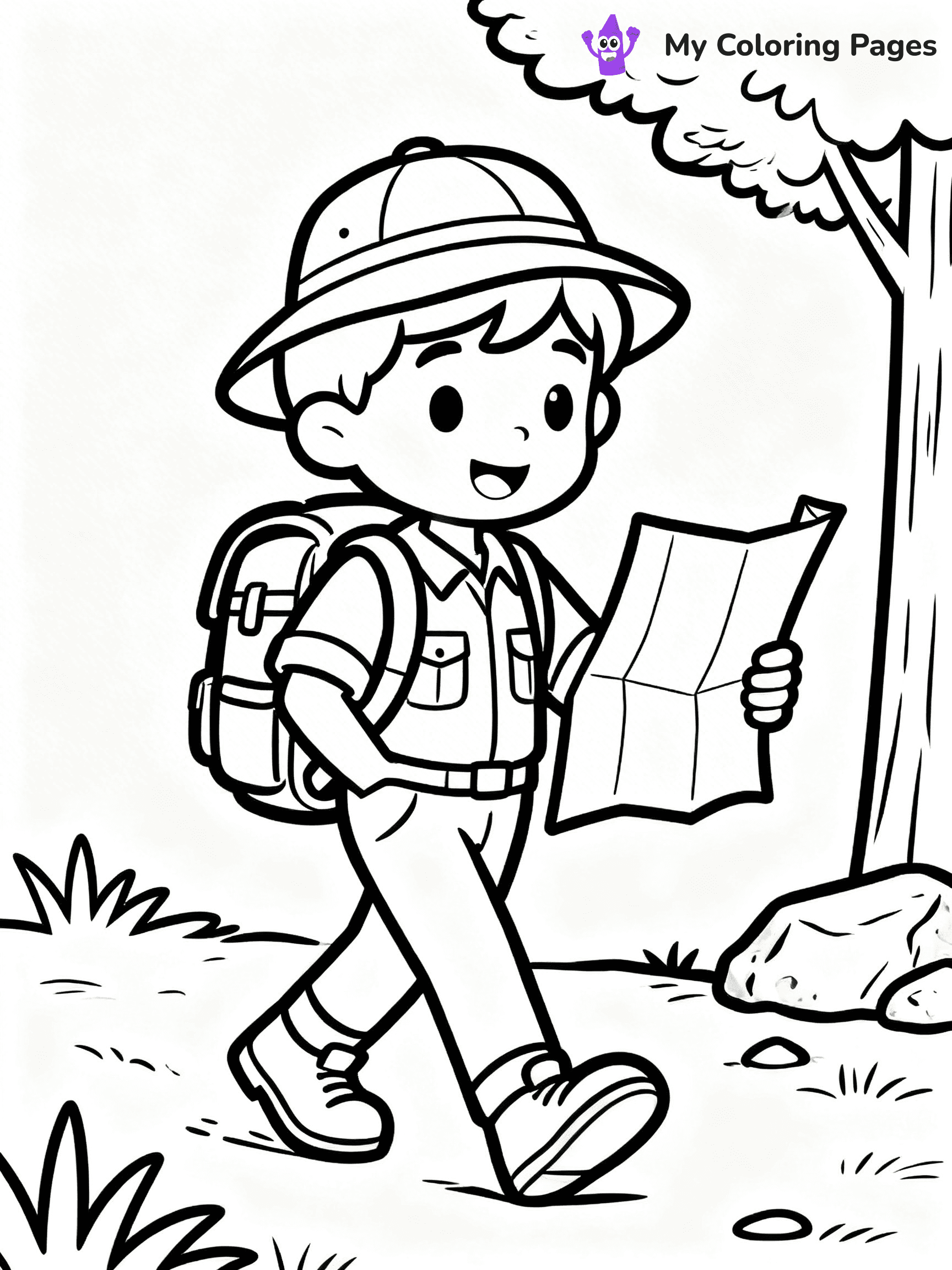 Map Coloring Pages - 12