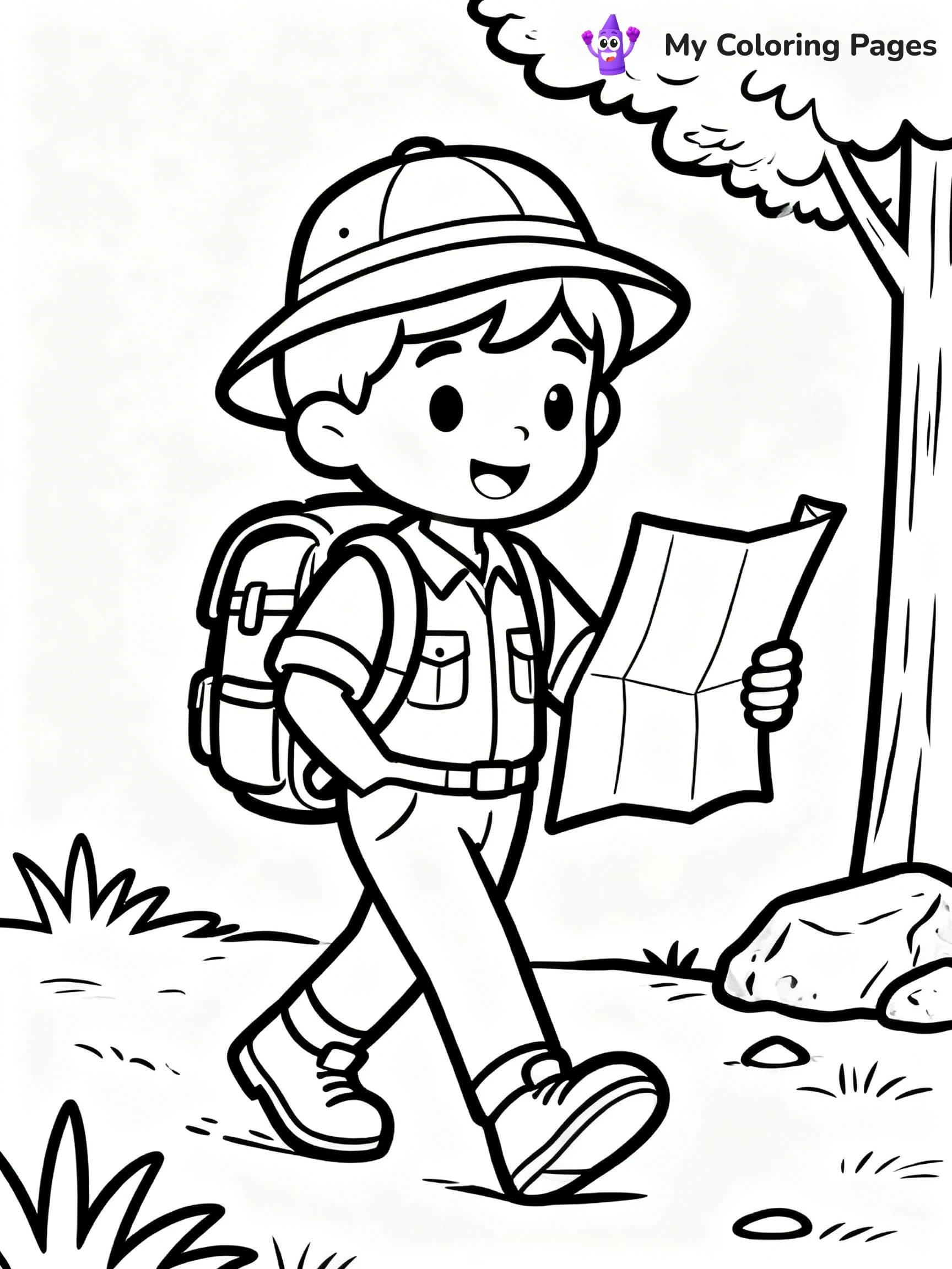Map Coloring Pages - 12