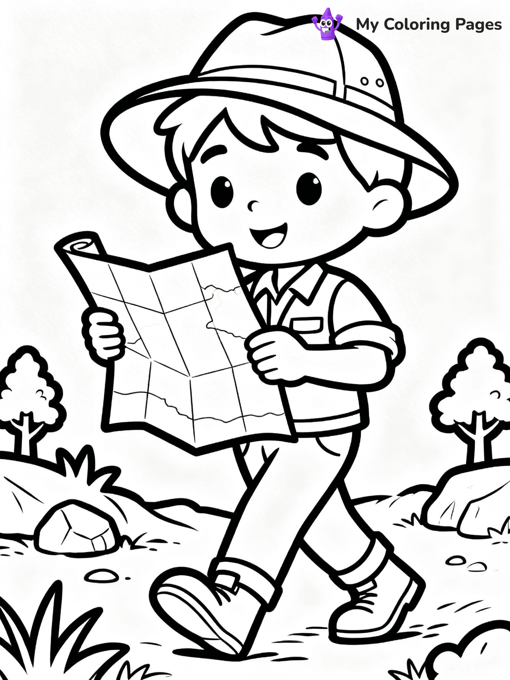 Map Coloring Pages - 11