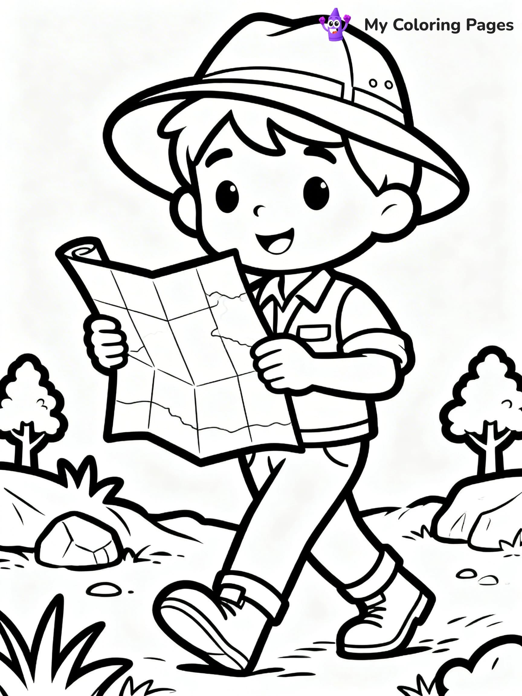 Map Coloring Pages - 11