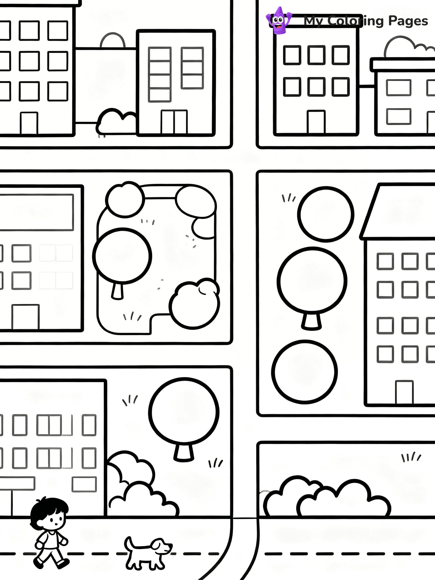 Map Coloring Pages - 10