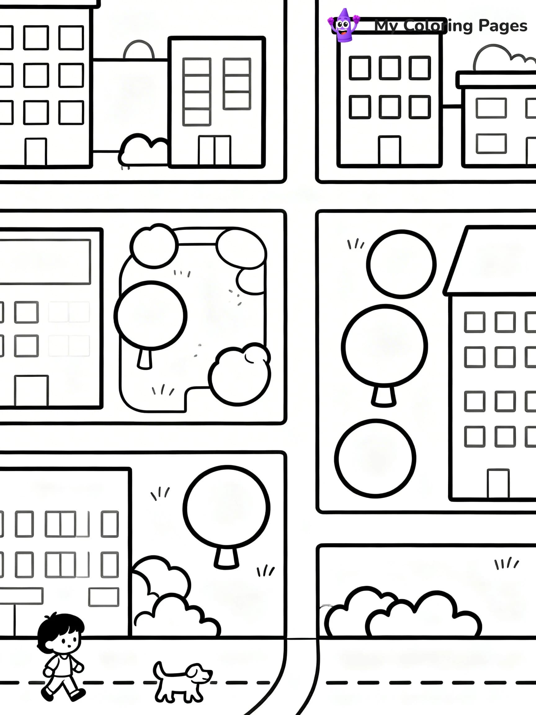 Map Coloring Pages - 10