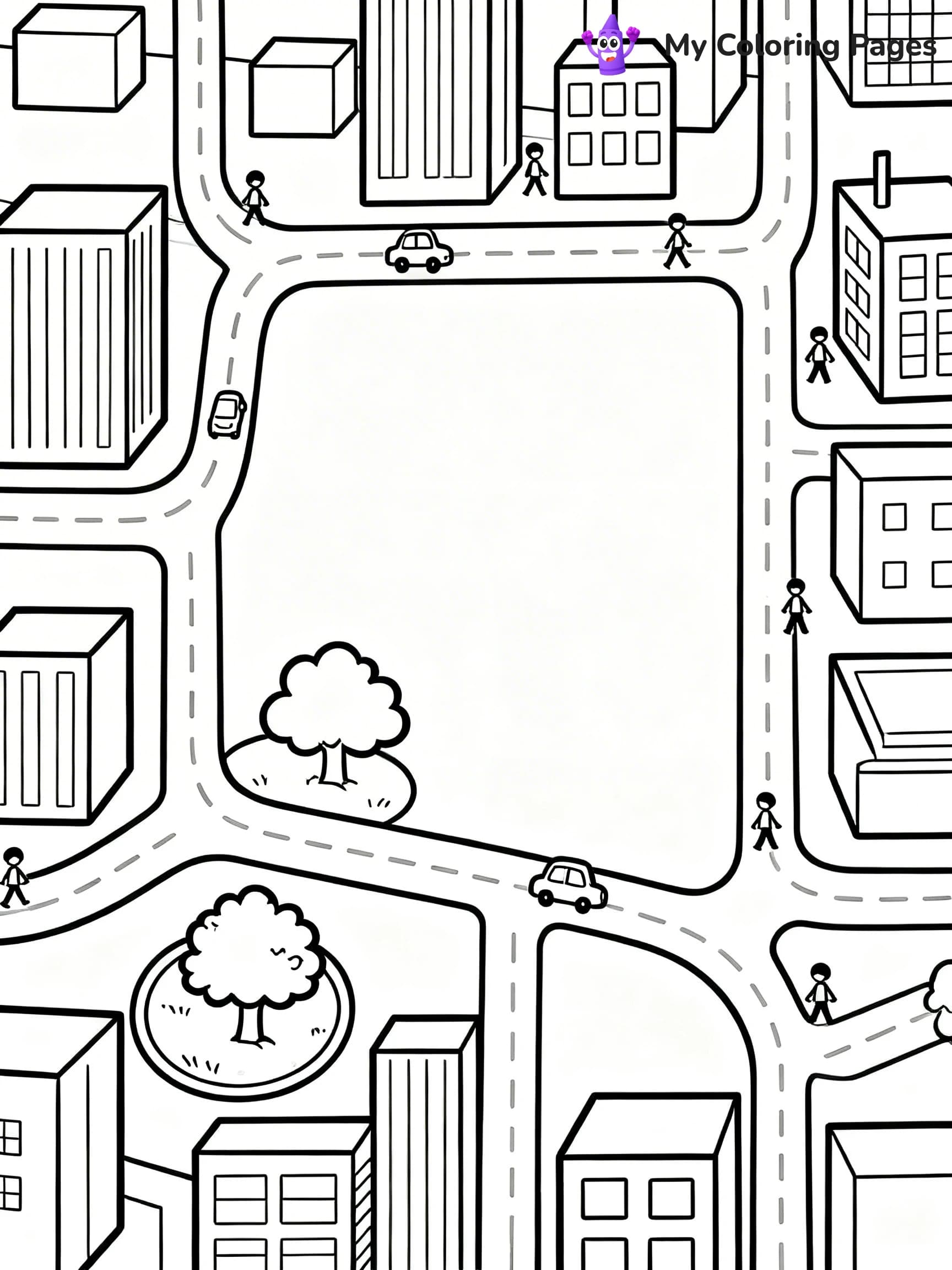 Map Coloring Pages - 9