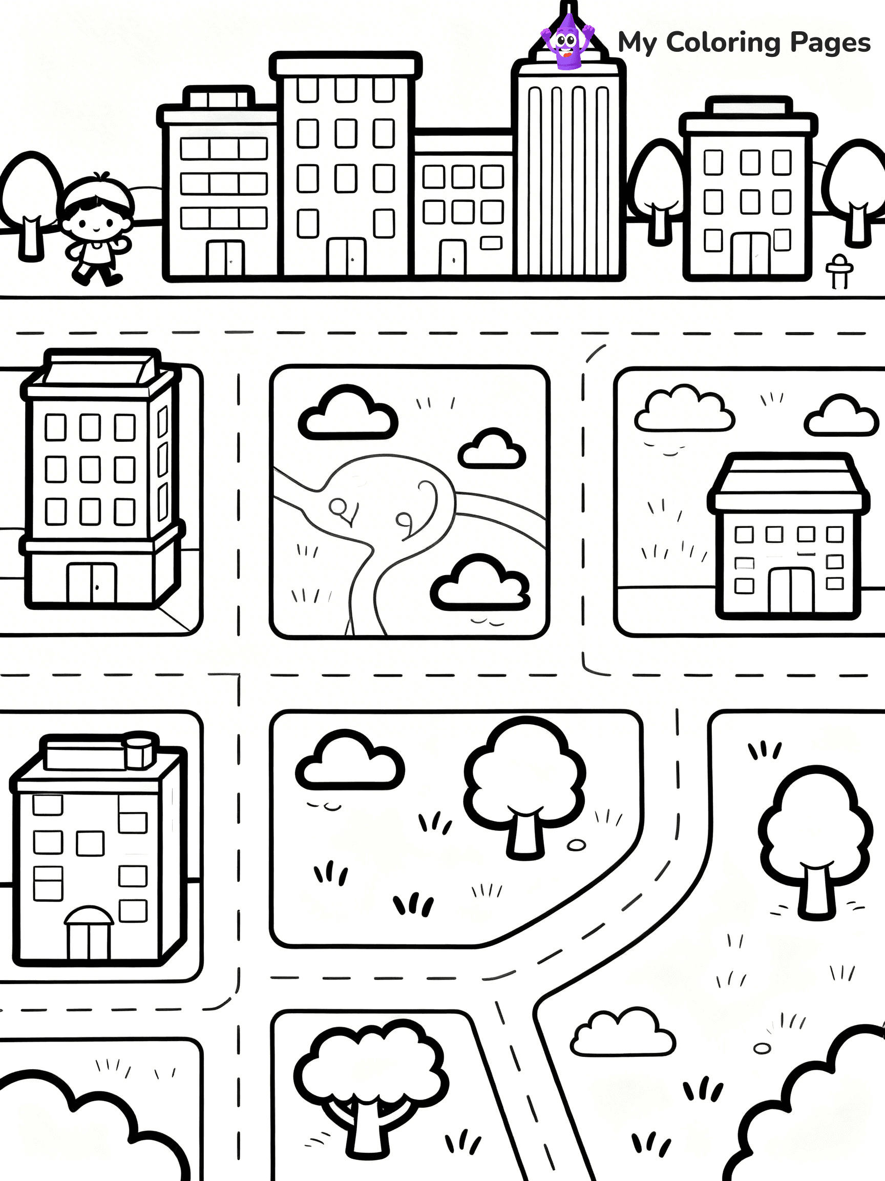 Map Coloring Pages - 7