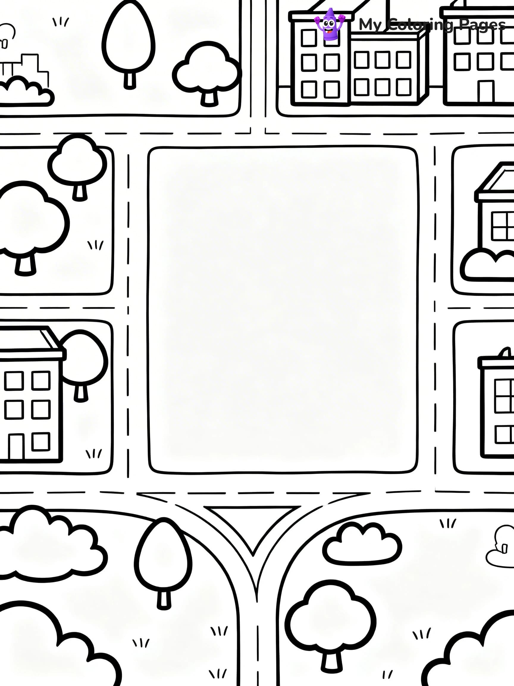 Map Coloring Pages - 5