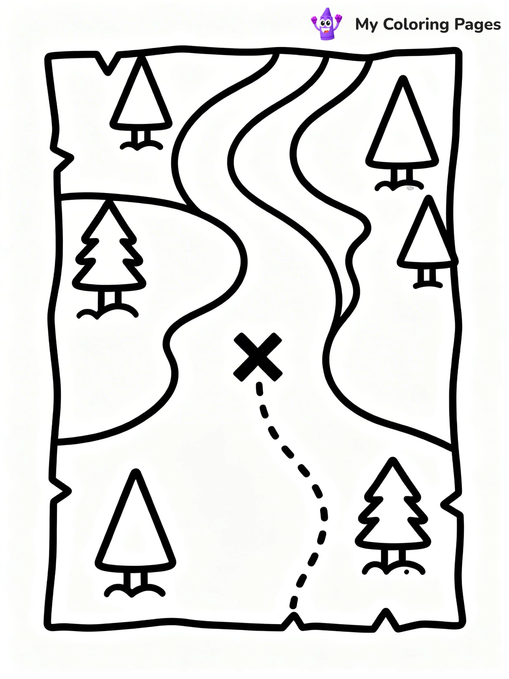 Map Coloring Pages - 4