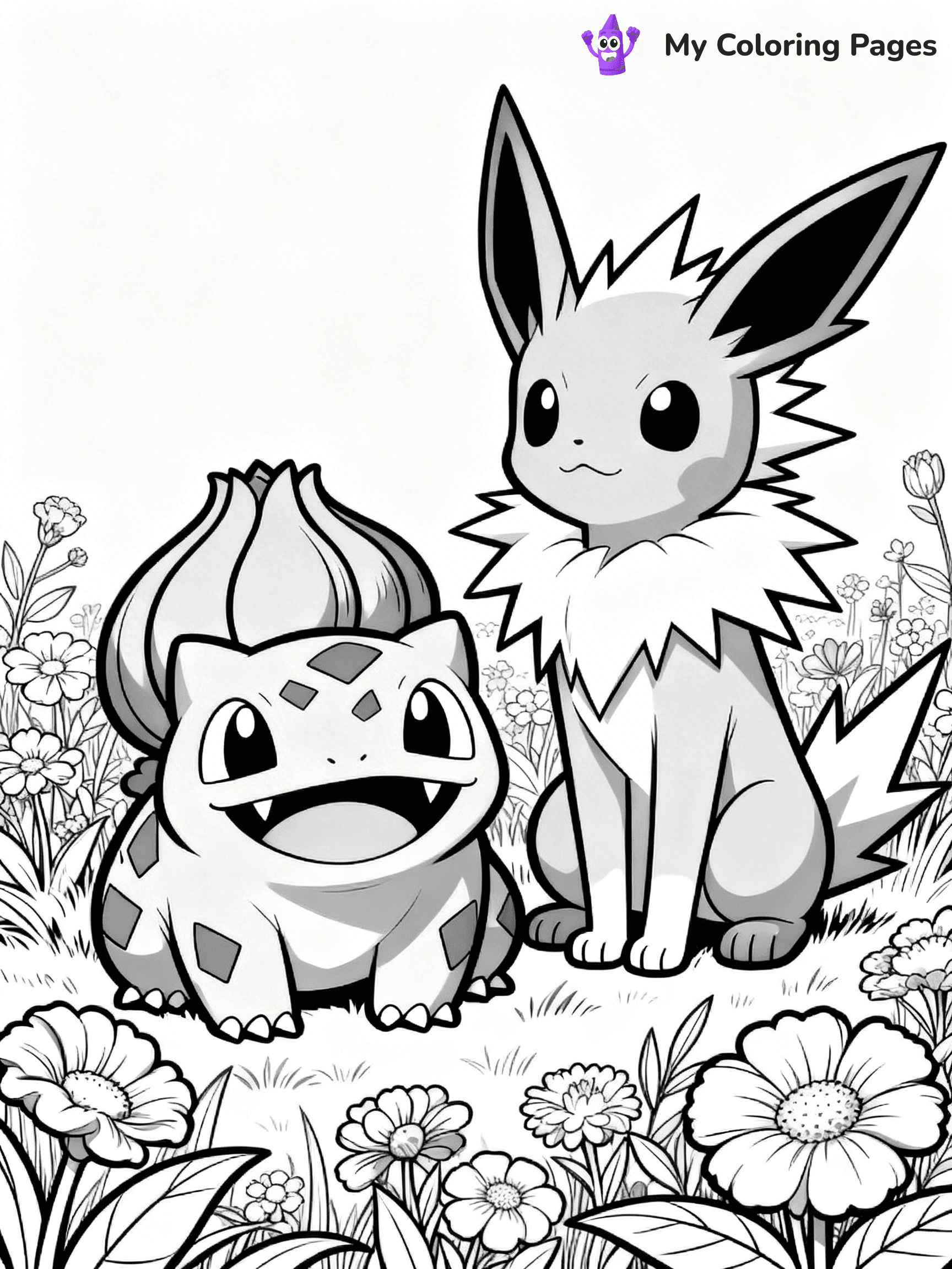 Jolteon Coloring Pages - 17