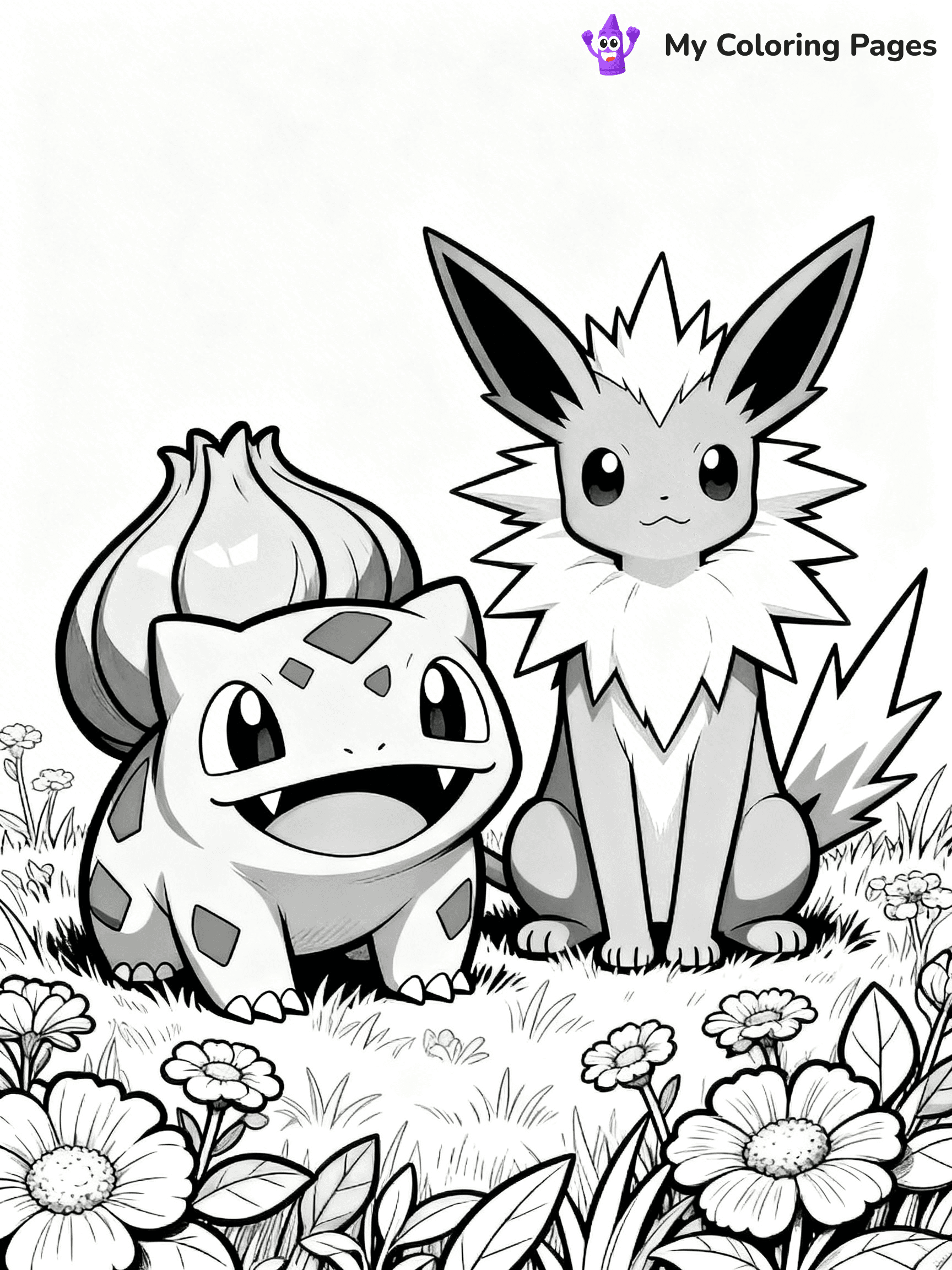 Jolteon Coloring Pages - 15