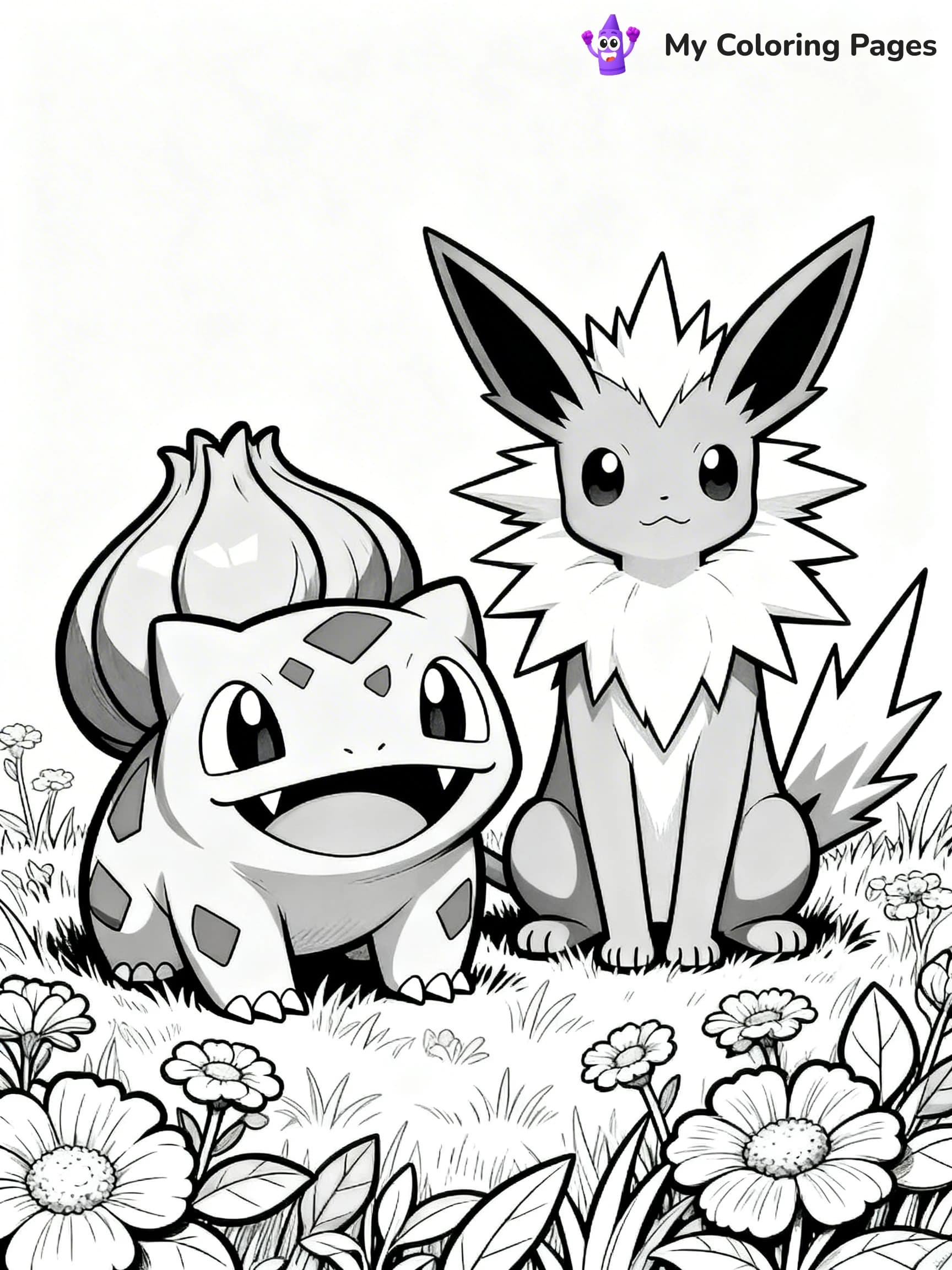 Jolteon Coloring Pages - 15