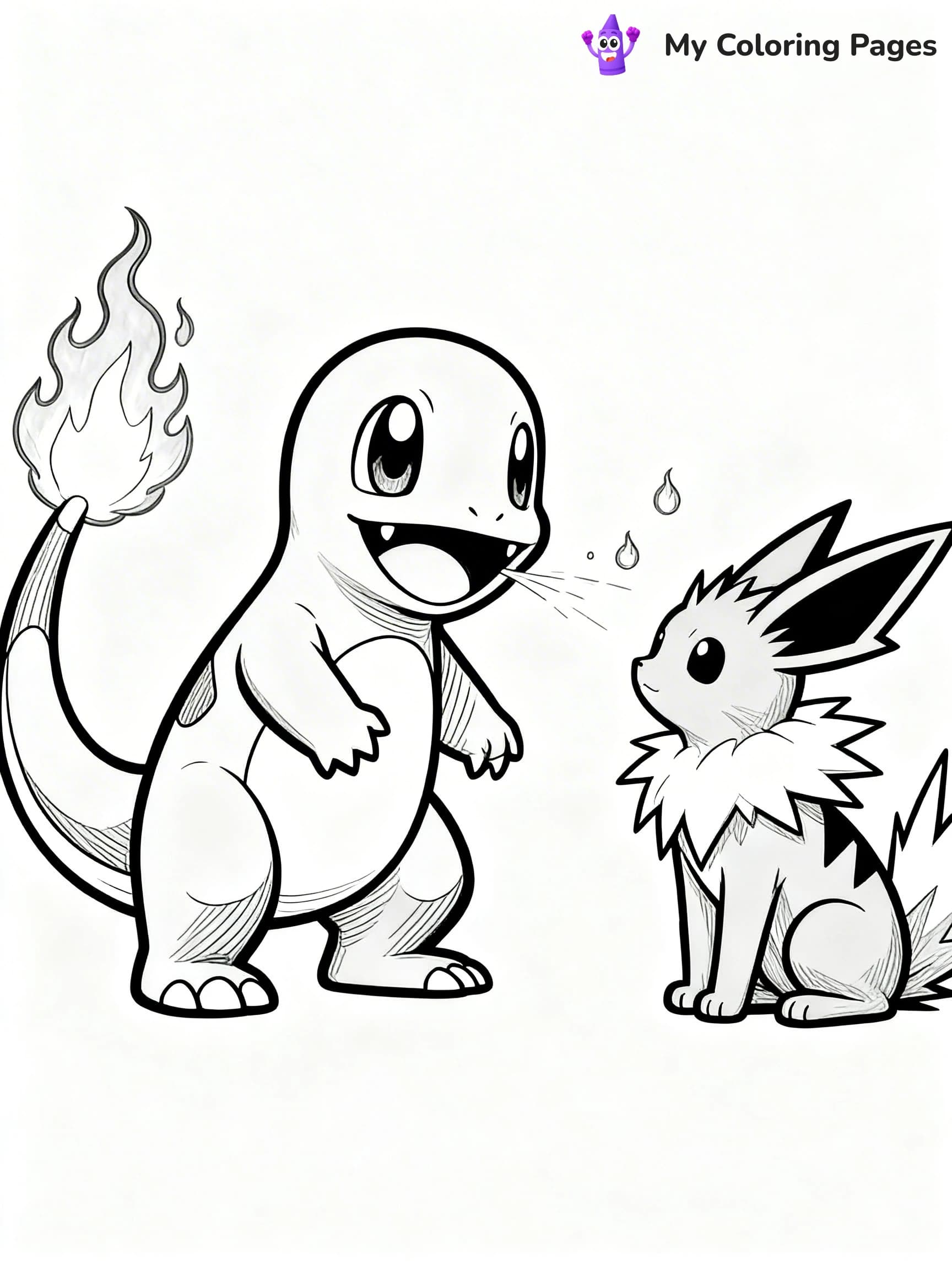 Jolteon Coloring Pages - 10