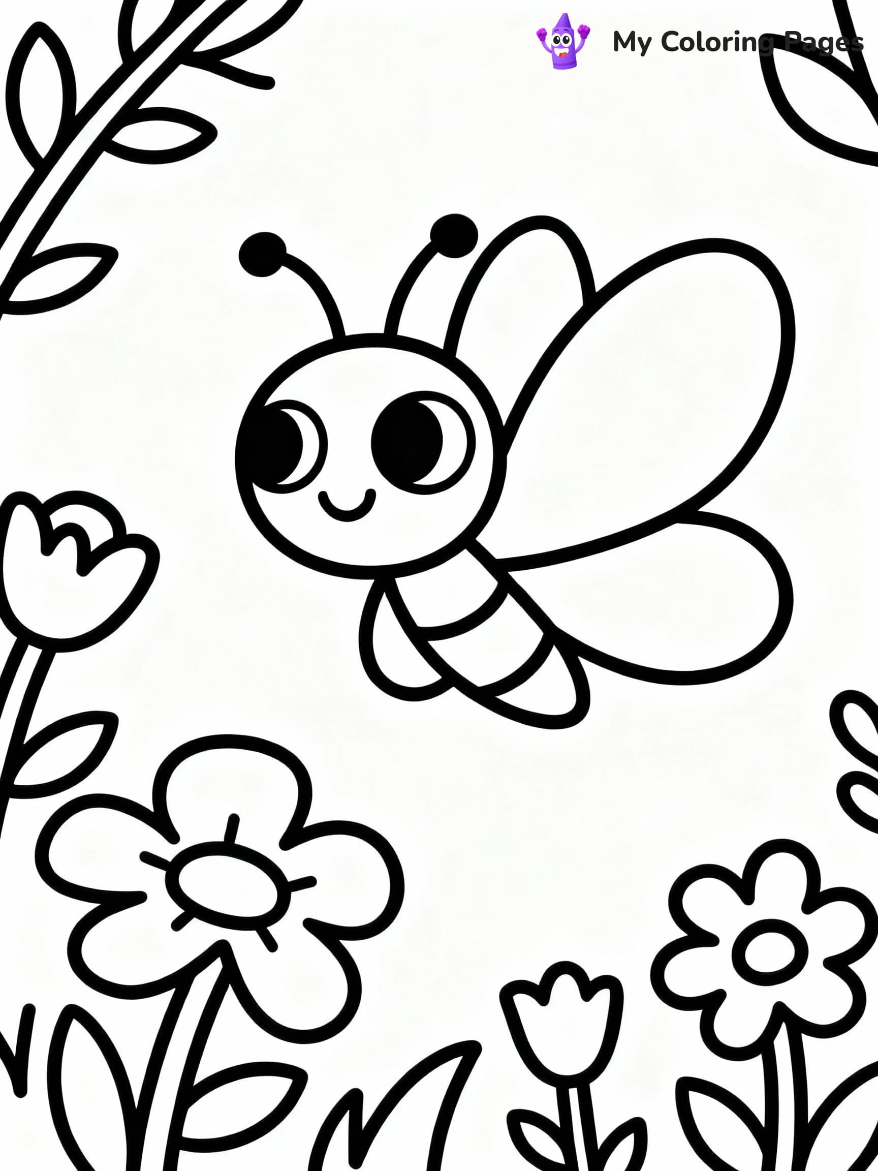 Butterfly Coloring Pages - 24