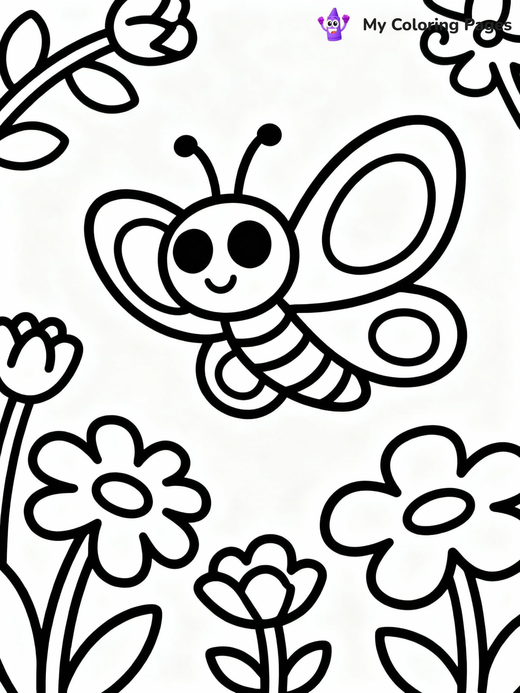 Butterfly Coloring Pages - 21