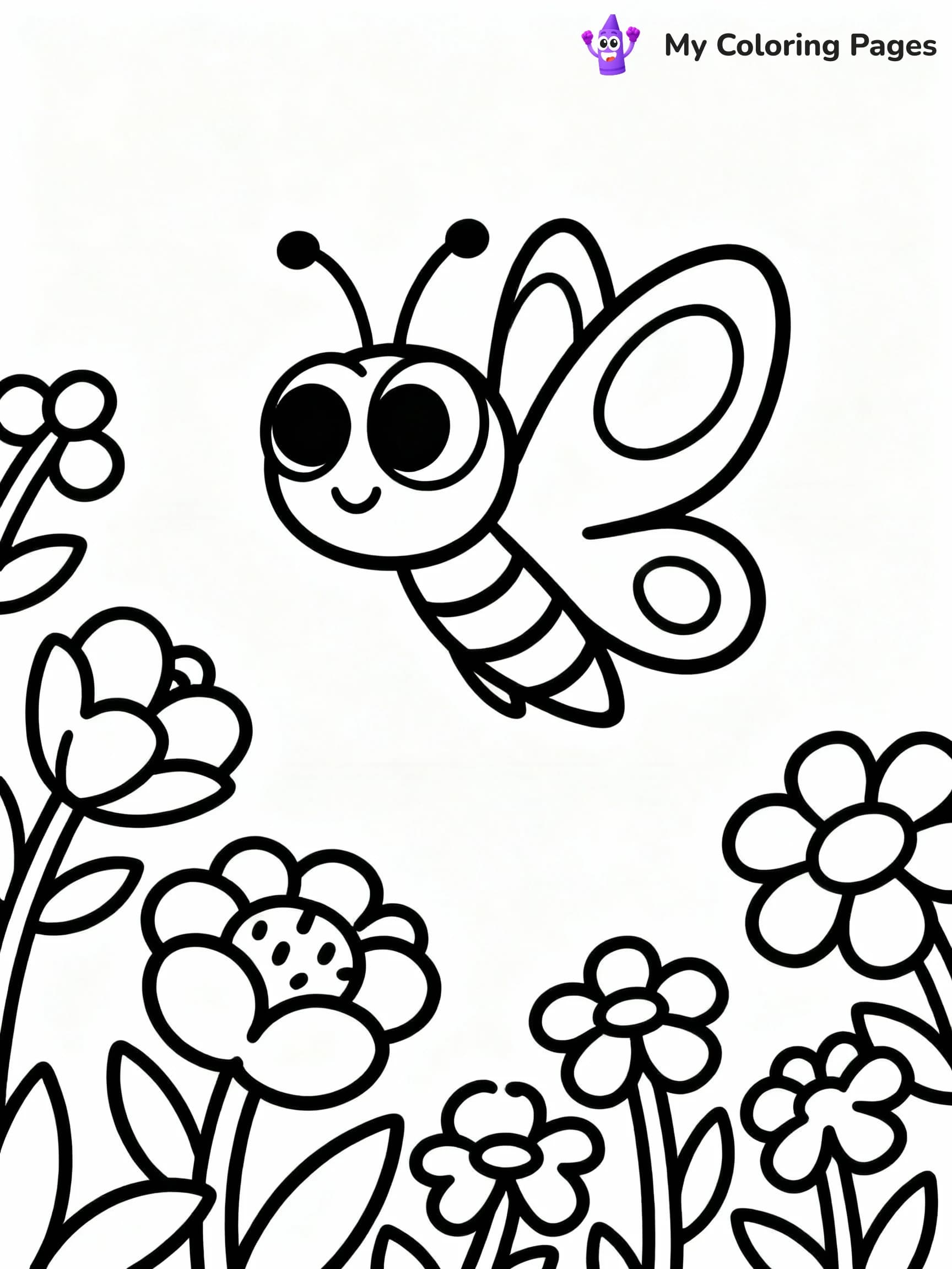 Butterfly Coloring Pages - 20