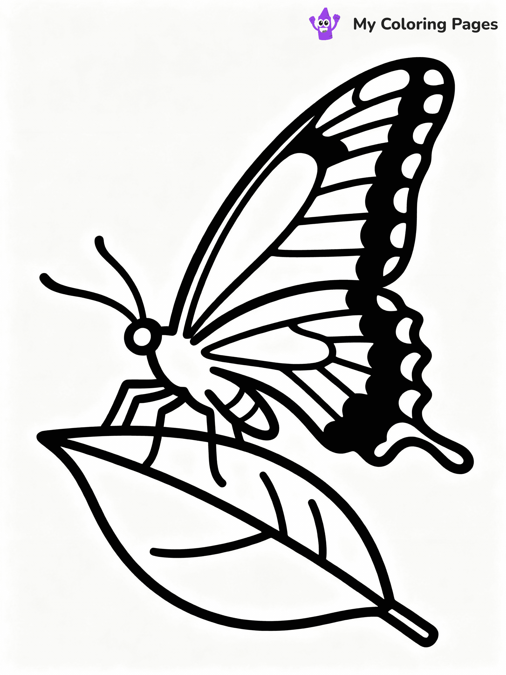 Butterfly Coloring Pages - 16