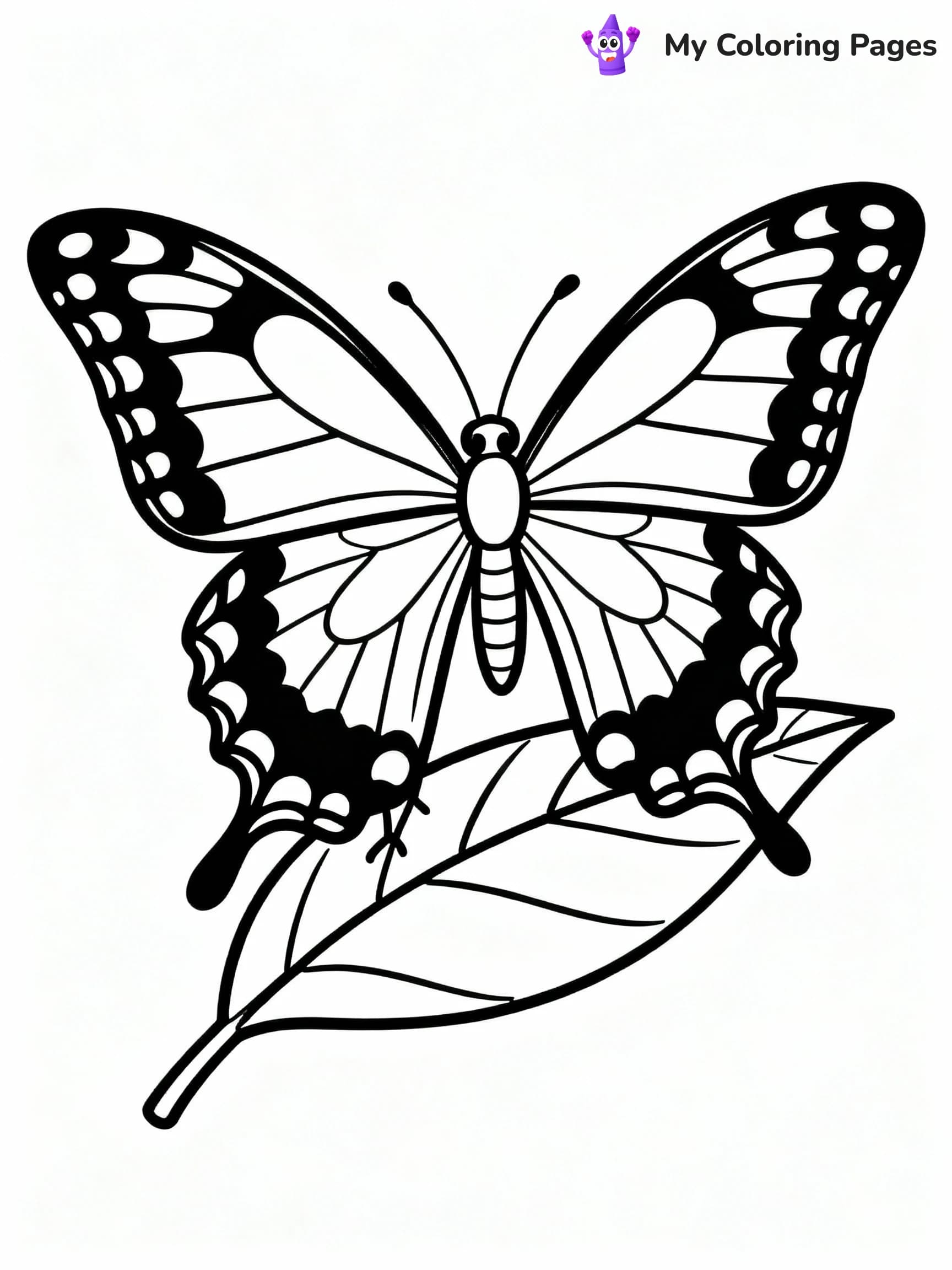 Butterfly Coloring Pages - 15