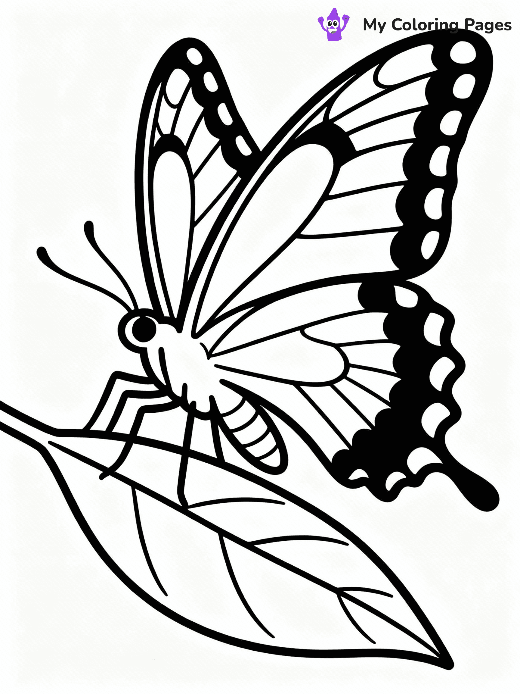 Butterfly Coloring Pages - 14