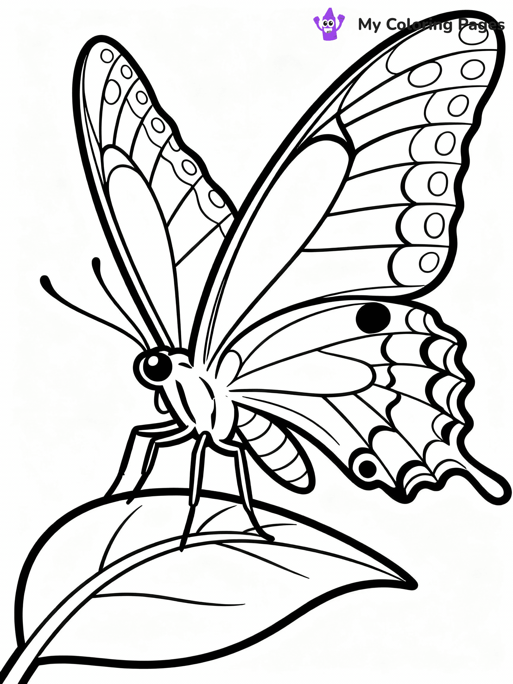 Butterfly Coloring Pages - 13