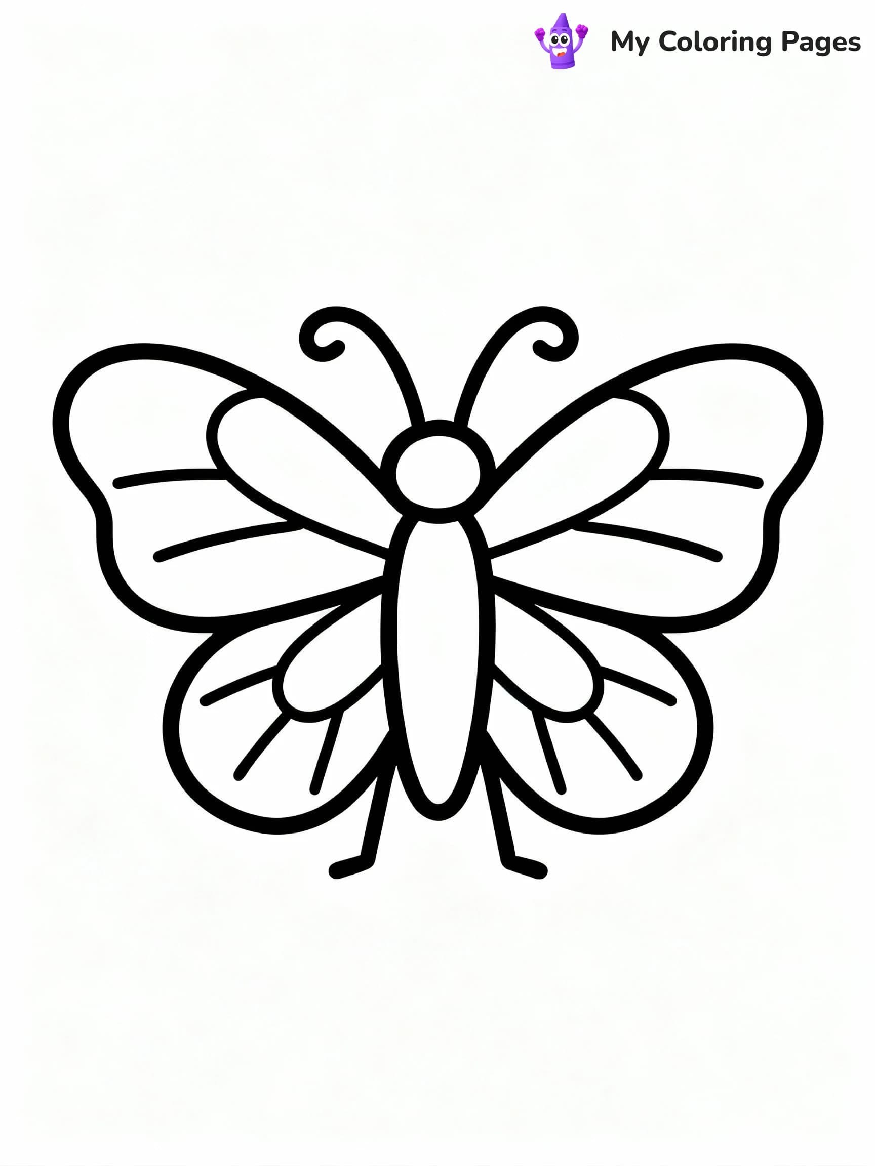Butterfly Coloring Pages - 5