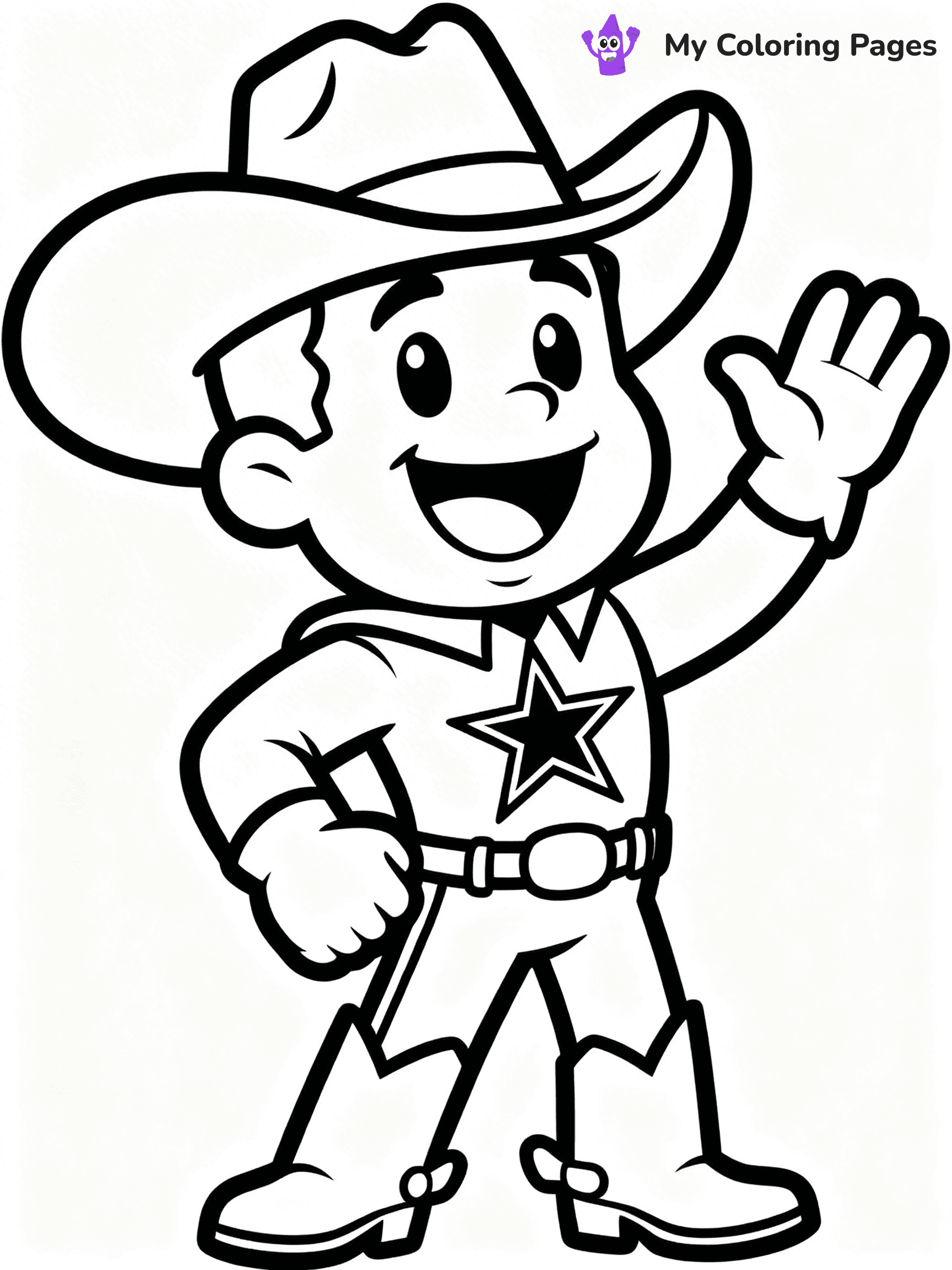 Dallas Cowboys Coloring Pages - 22