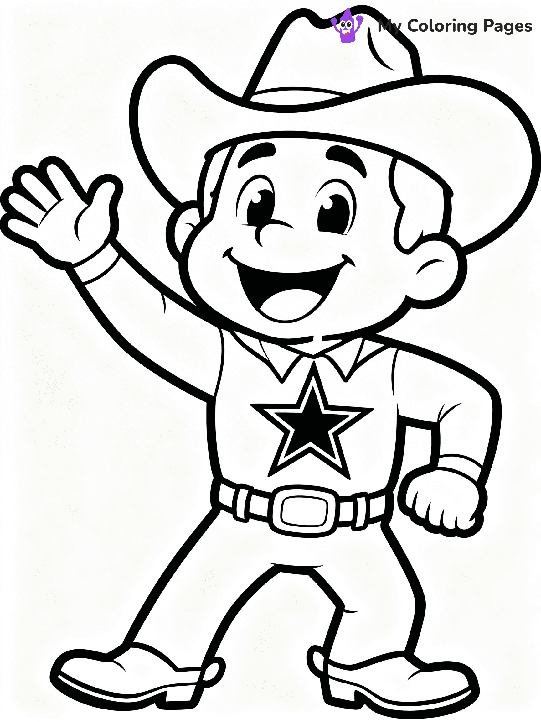 Dallas Cowboys Coloring Pages - 20