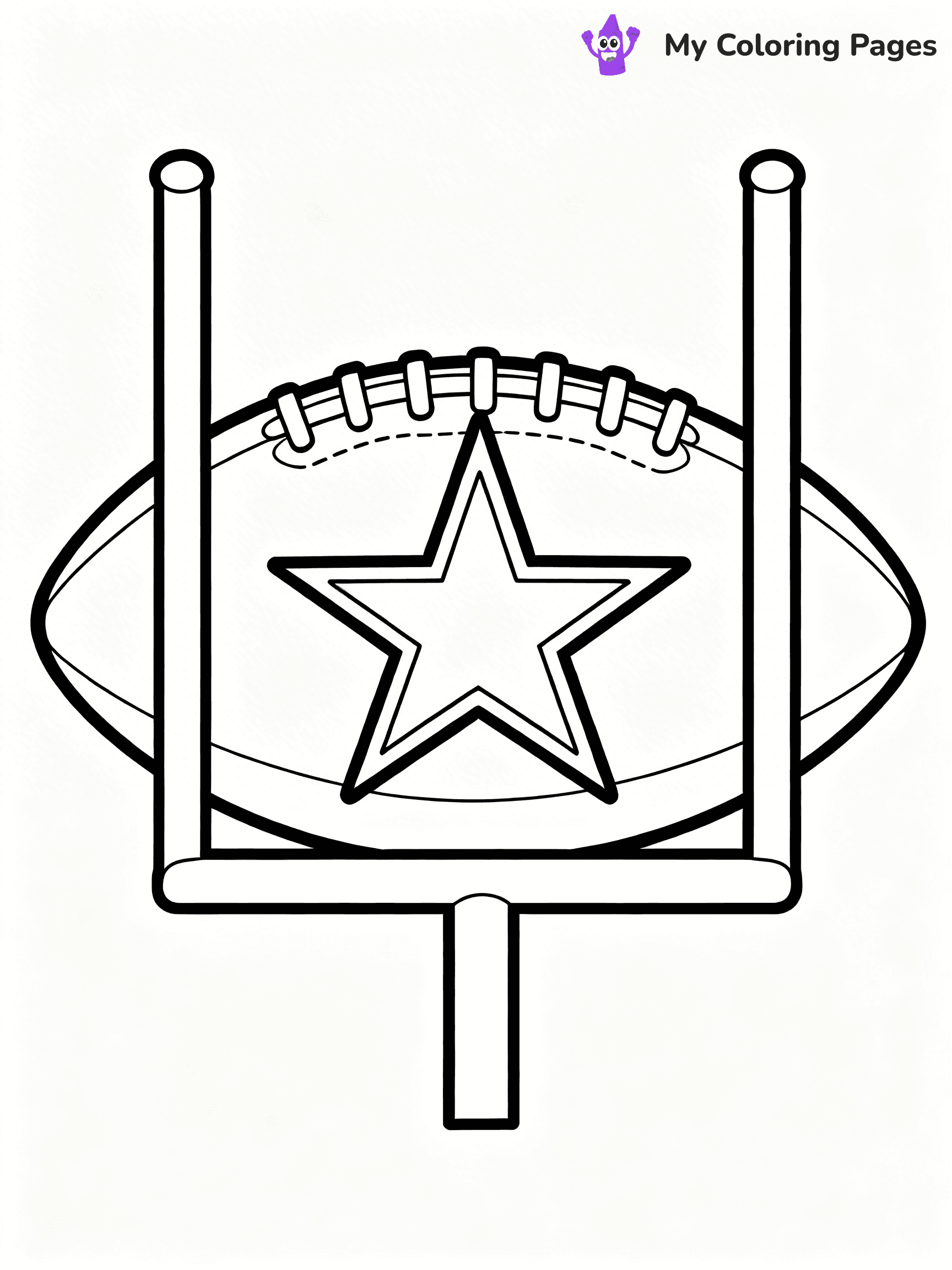 Dallas Cowboys Coloring Pages - 6
