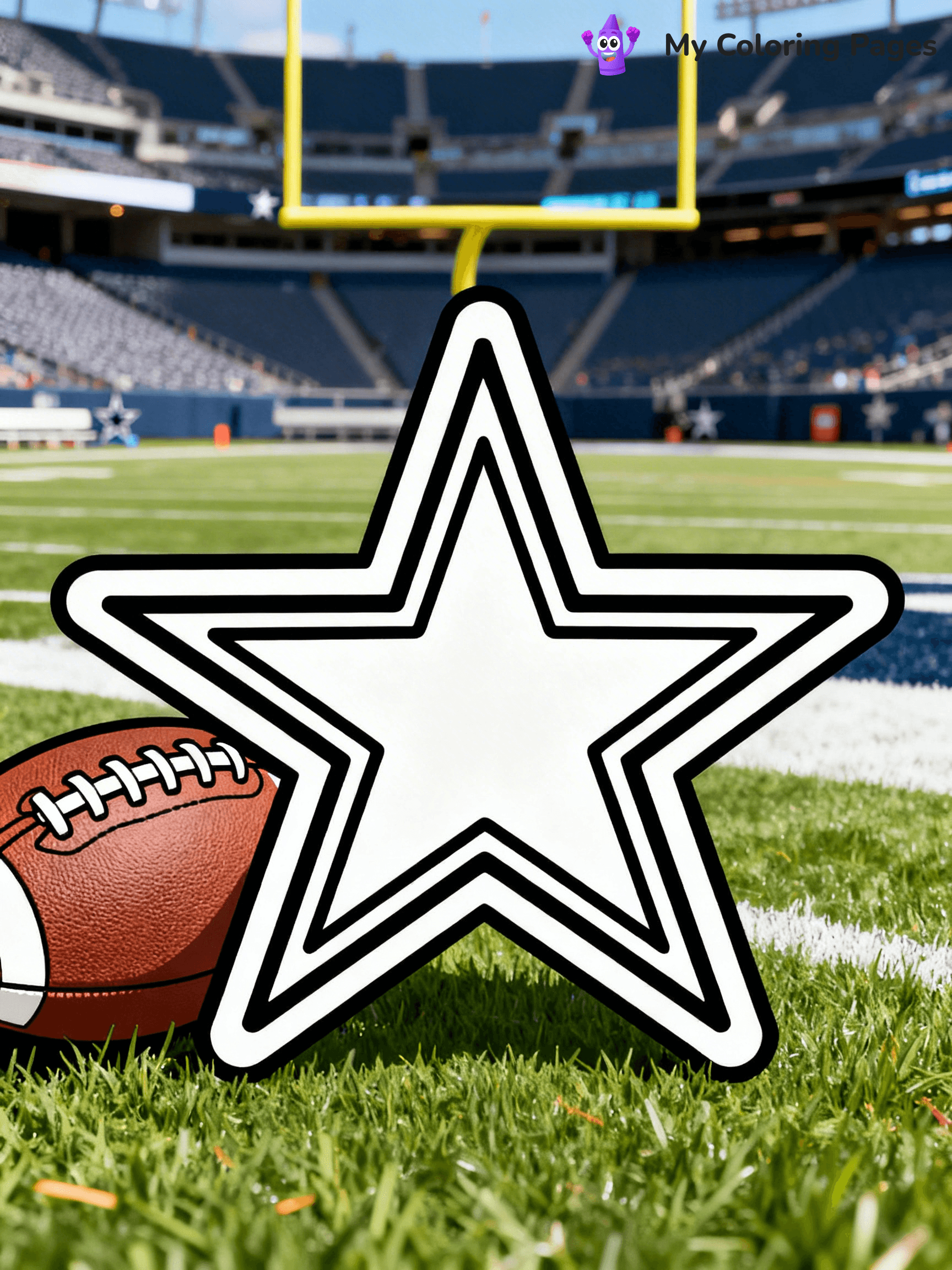 Dallas Cowboys Coloring Pages - 5