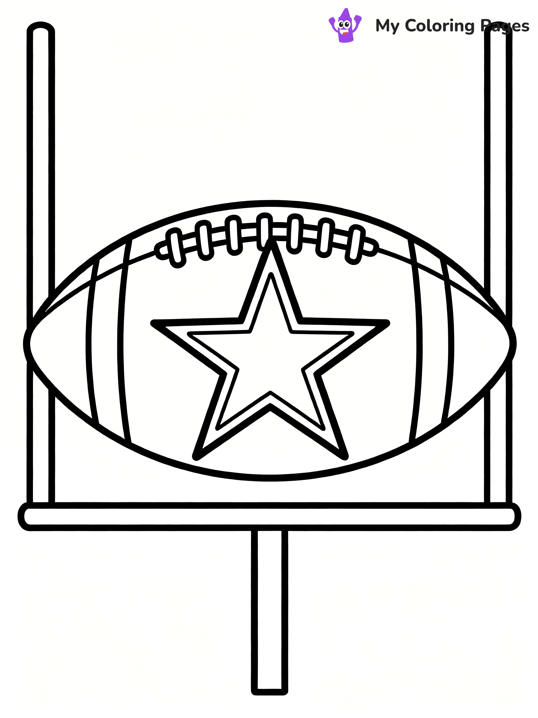 Dallas Cowboys Coloring Pages - 4