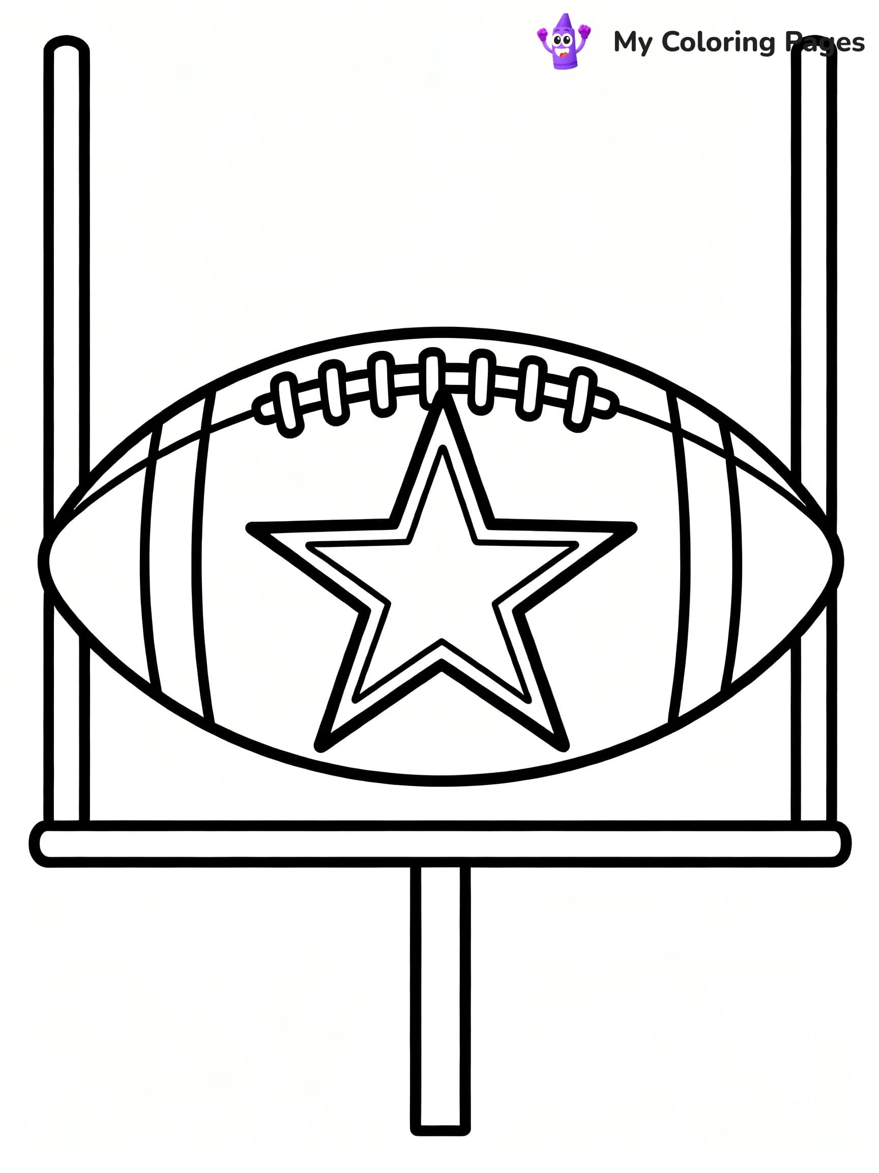 Dallas Cowboys Coloring Pages - 4
