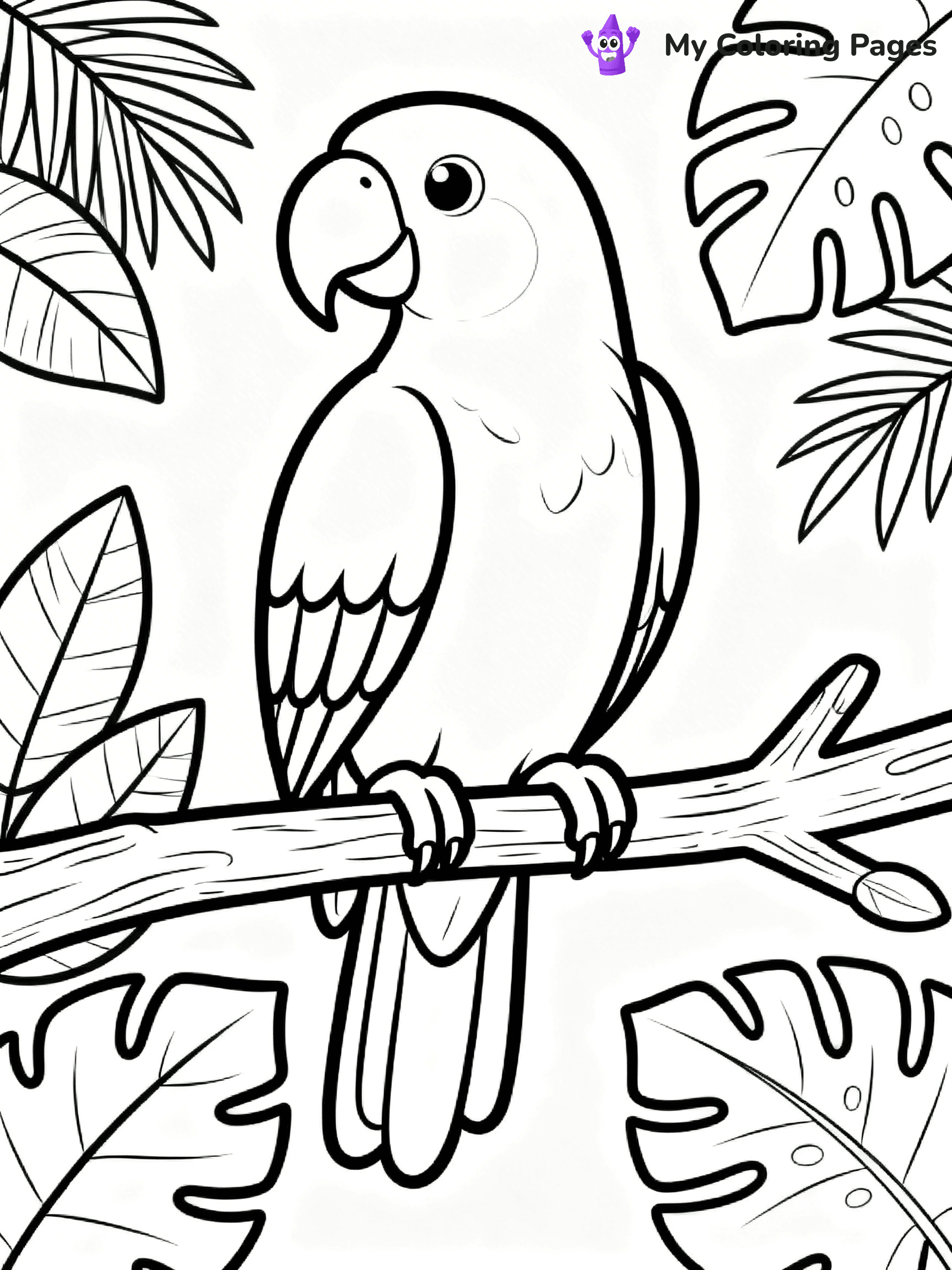 Rainforest Coloring Pages - 82
