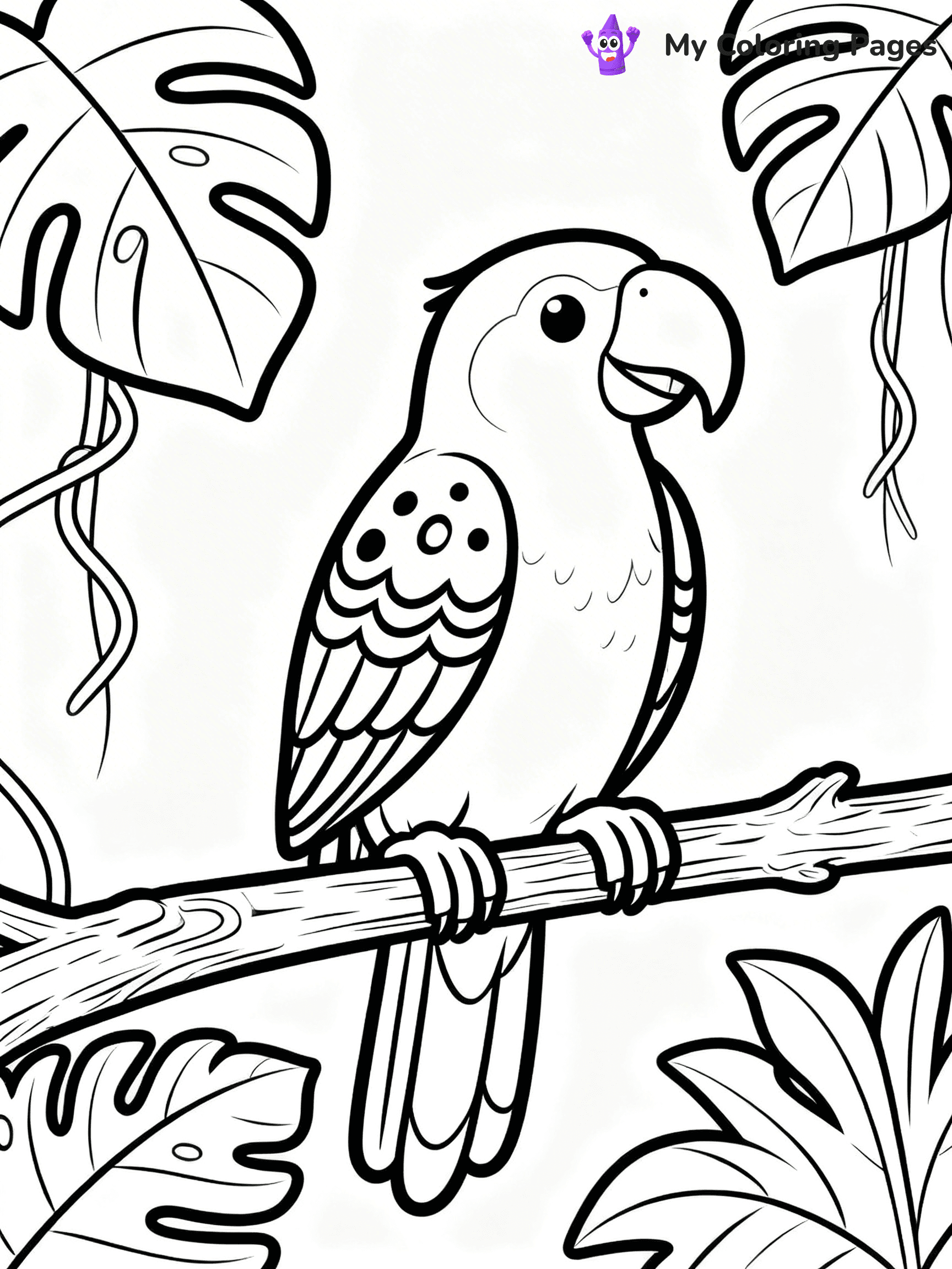Rainforest Coloring Pages - 81