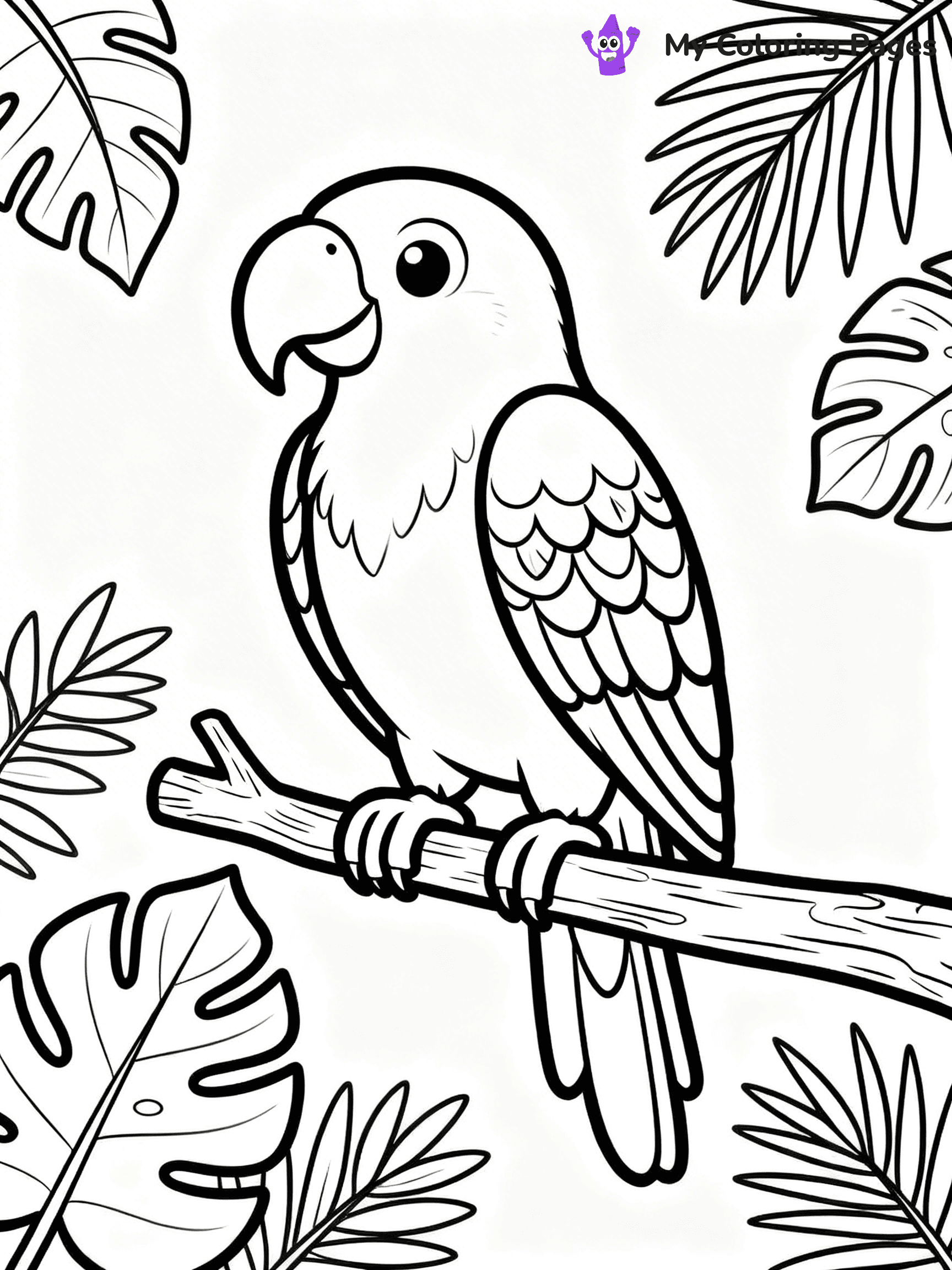 Rainforest Coloring Pages - 80