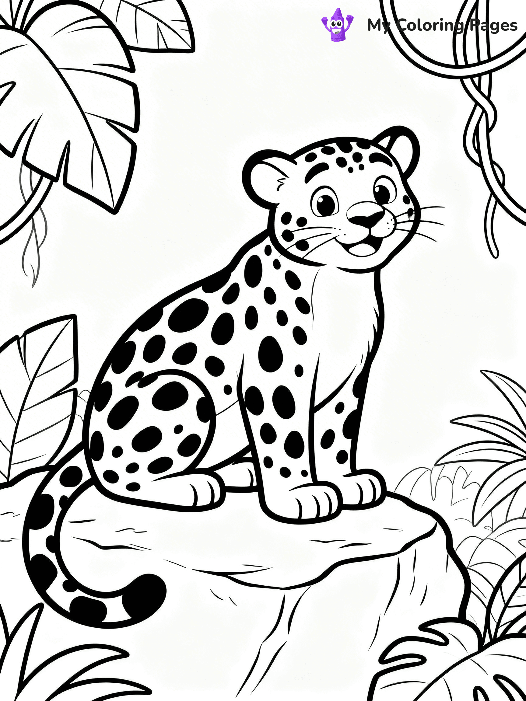 Rainforest Coloring Pages - 78