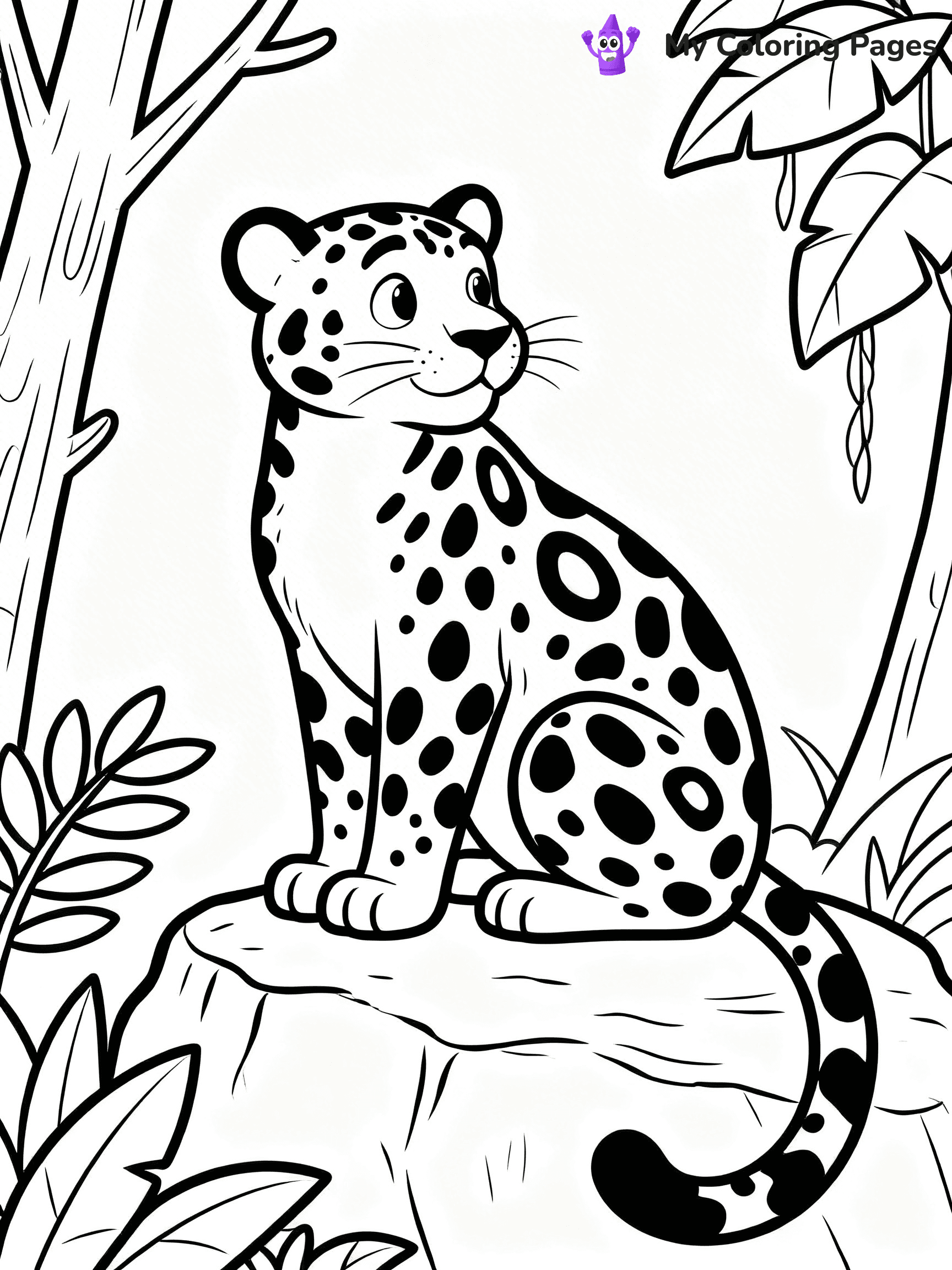 Rainforest Coloring Pages - 76