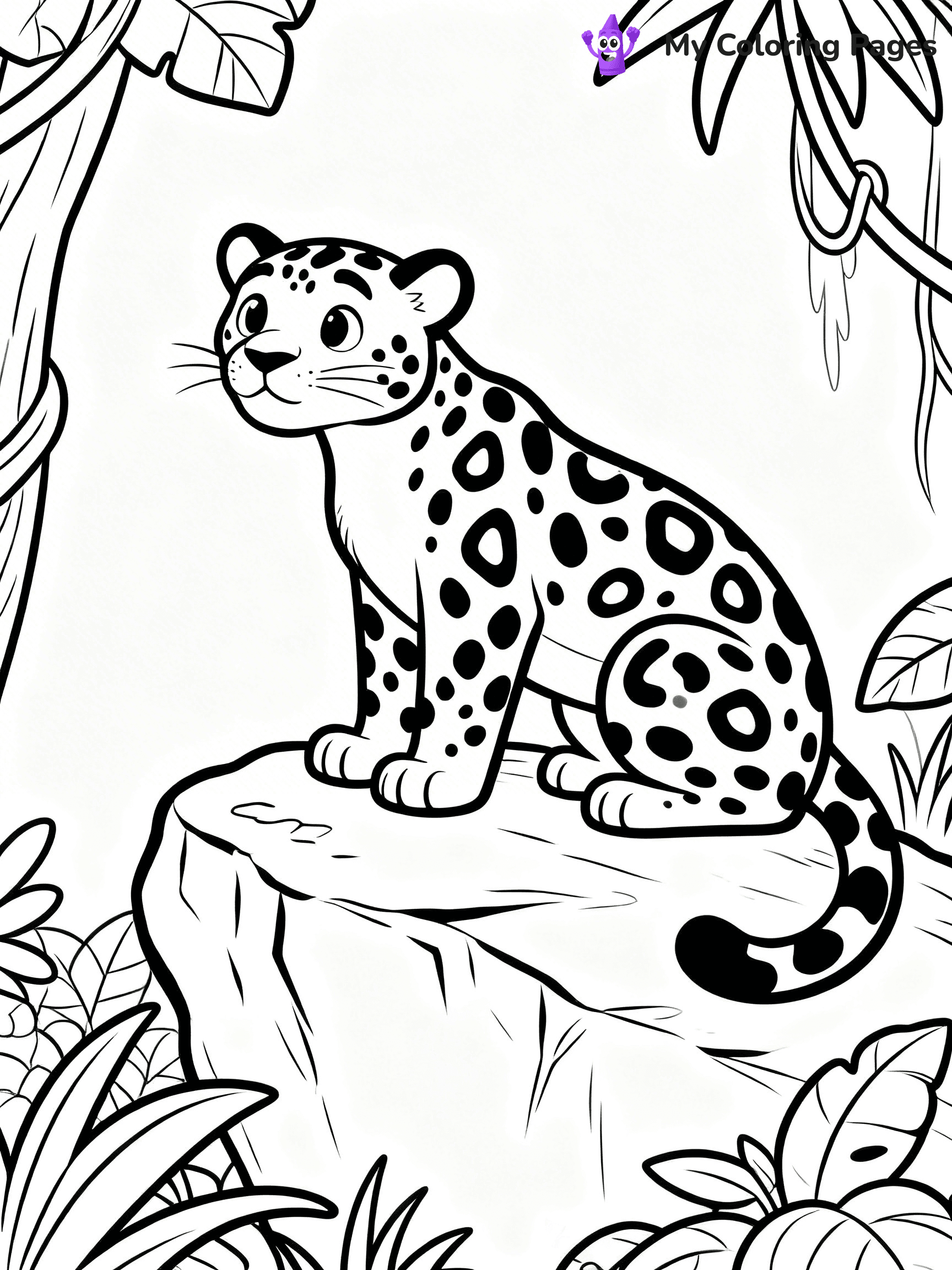 Rainforest Coloring Pages - 72