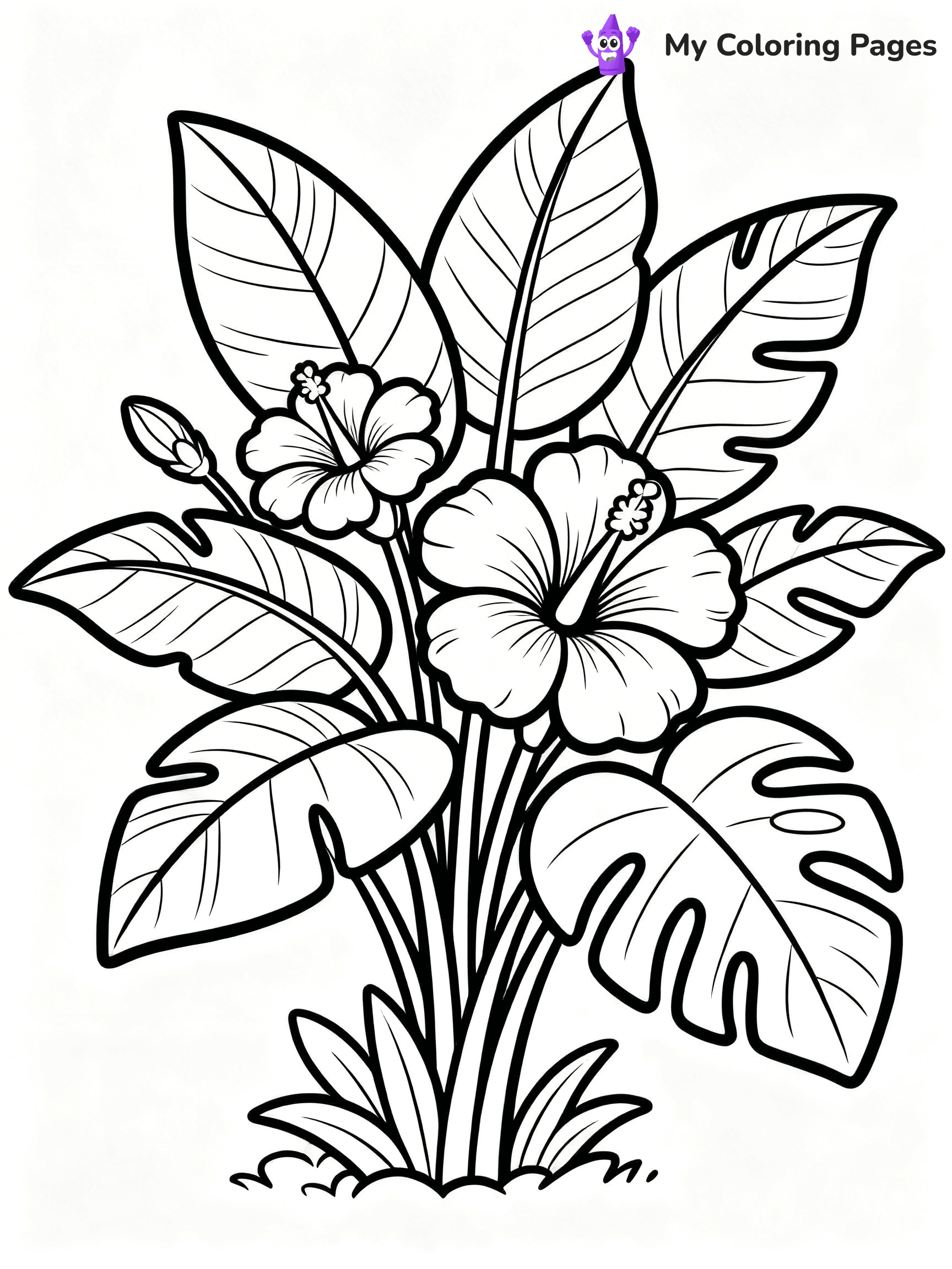Rainforest Coloring Pages - 63