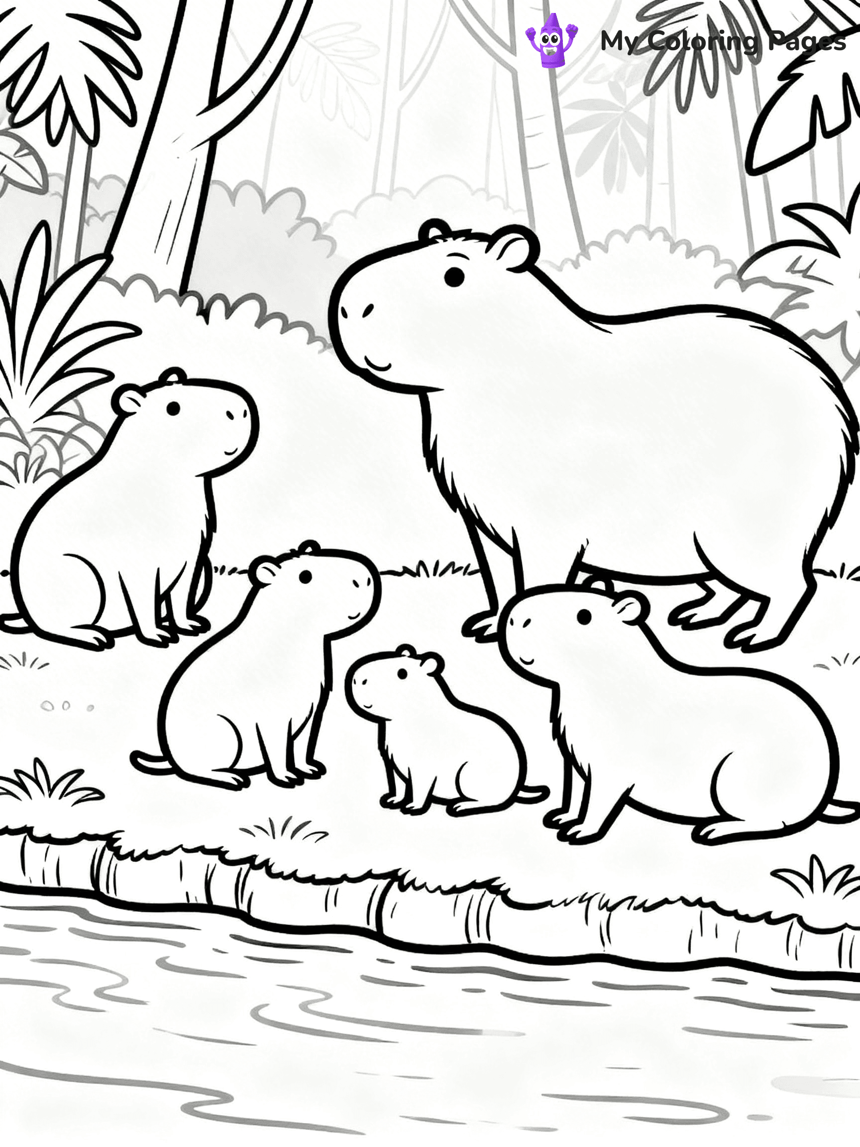 Rainforest Coloring Pages - 56