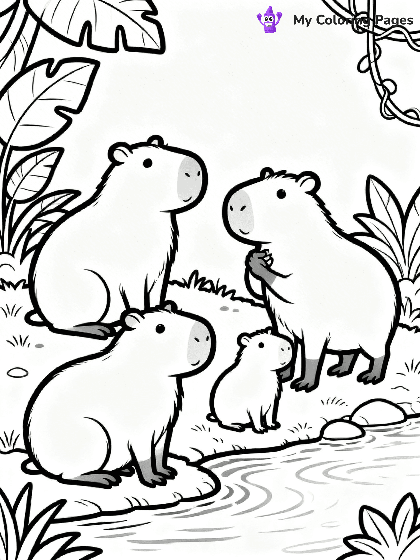 Rainforest Coloring Pages - 55