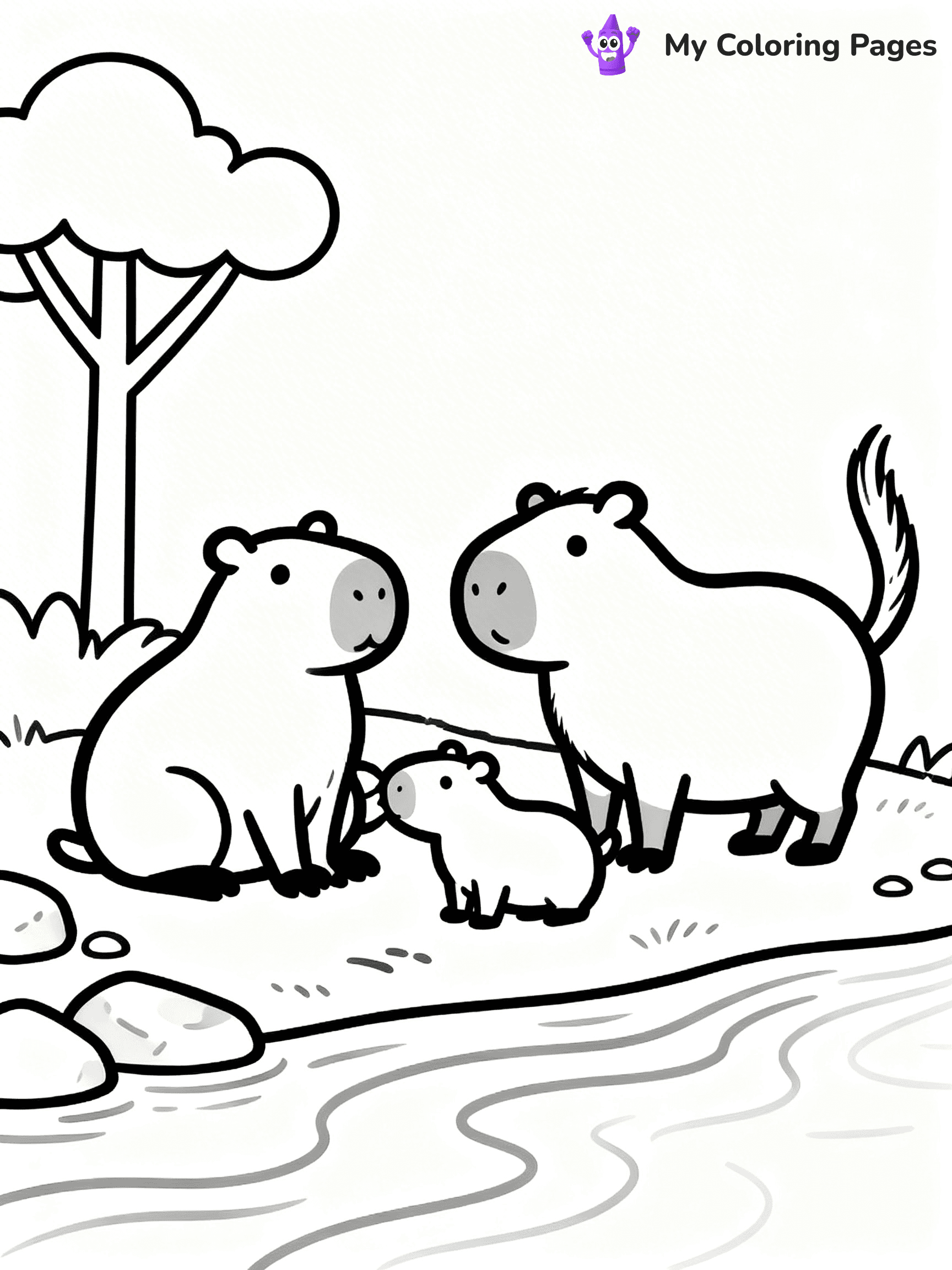 Rainforest Coloring Pages - 54