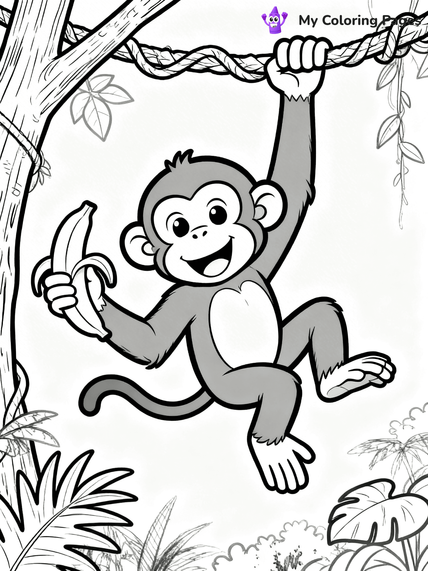 Rainforest Coloring Pages - 37